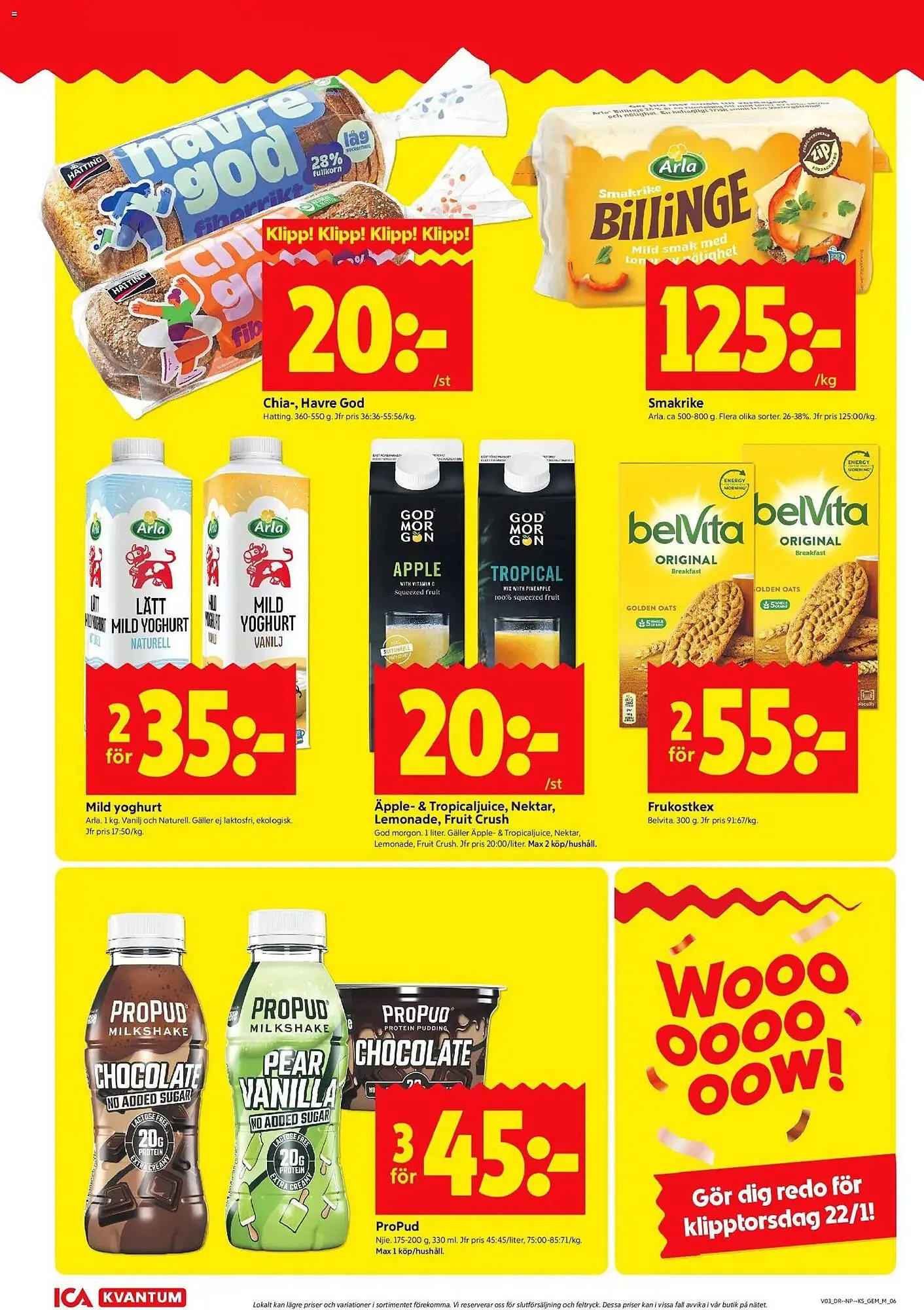 ICA Kvantum reklamblad från 12 januari till 18 januari 2026 - Reklamblad sidor 8