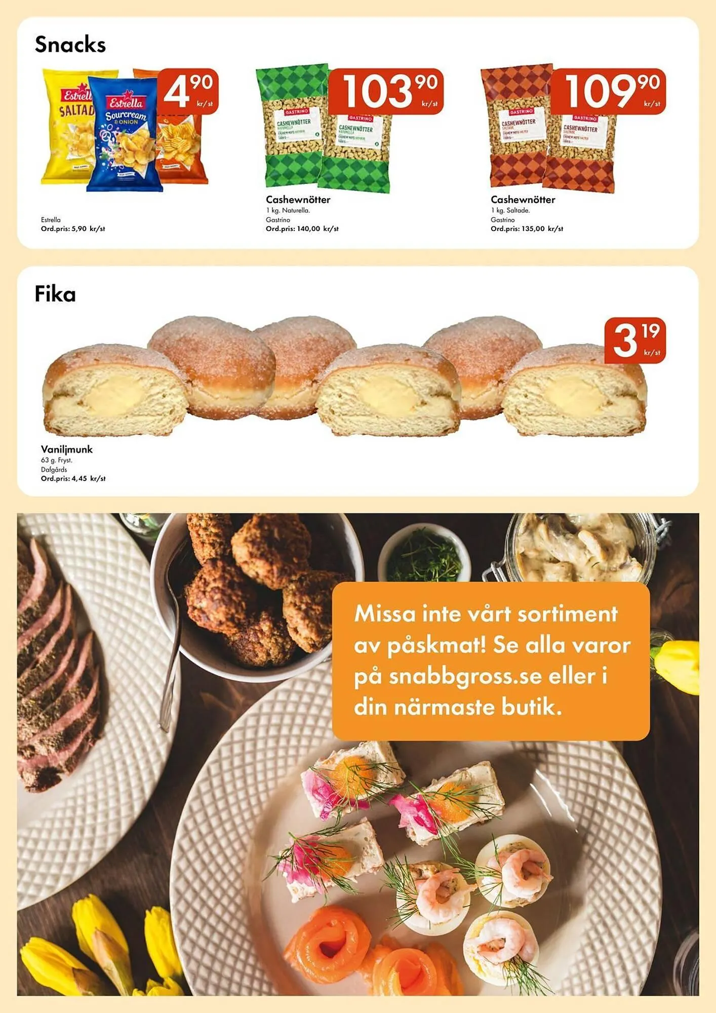 Snabbgross reklamblad från 7 april till 20 april 2025 - Reklamblad sidor 13