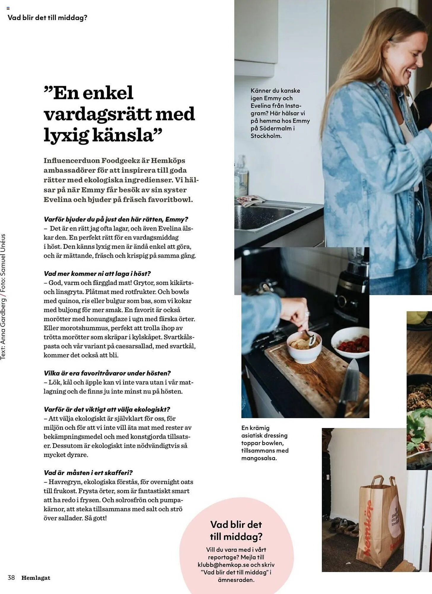 Hemköp reklamblad från 21 oktober till 31 december 2024 - Reklamblad sidor 38