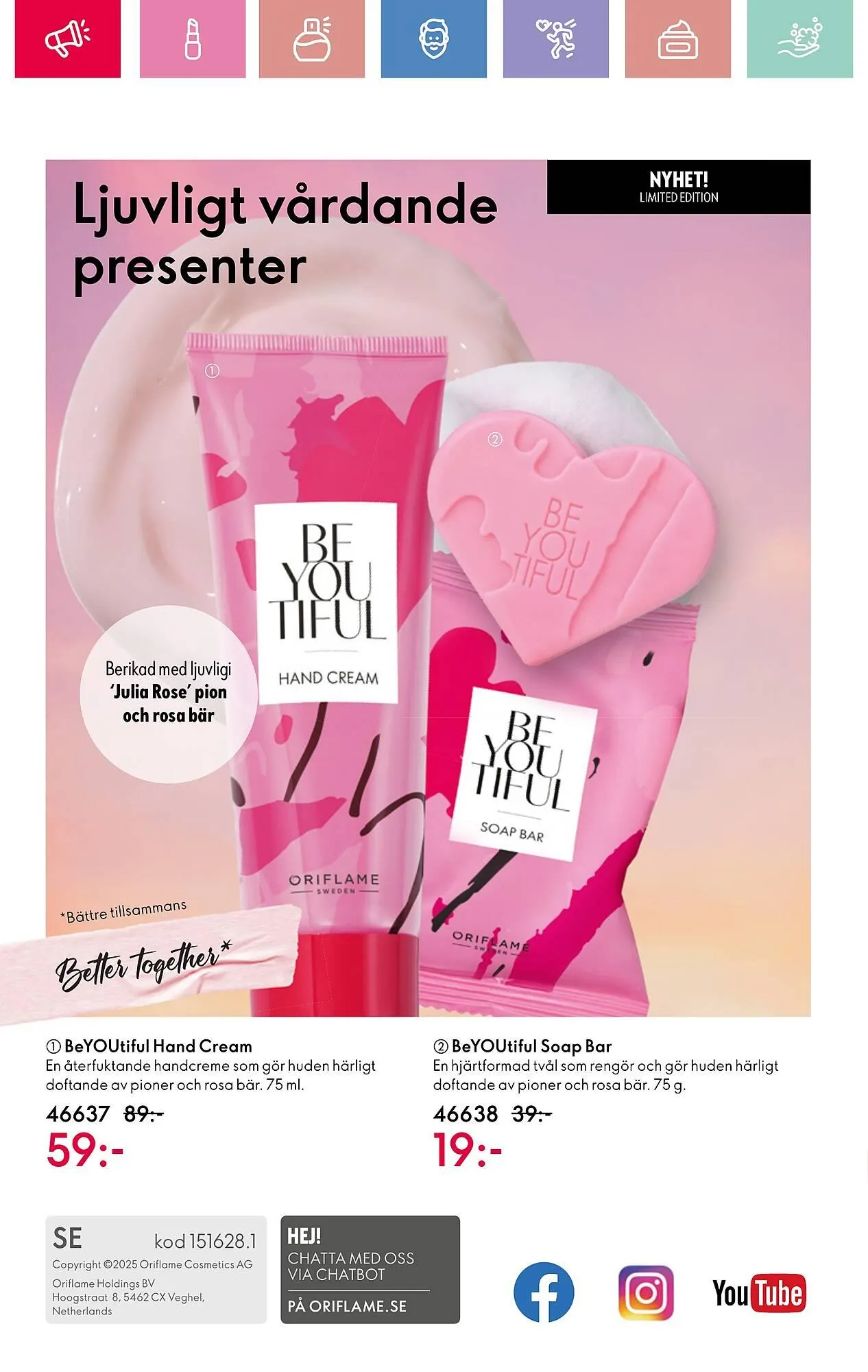 Oriflame reklamblad från 26 januari till 15 februari 2025 - Reklamblad sidor 164