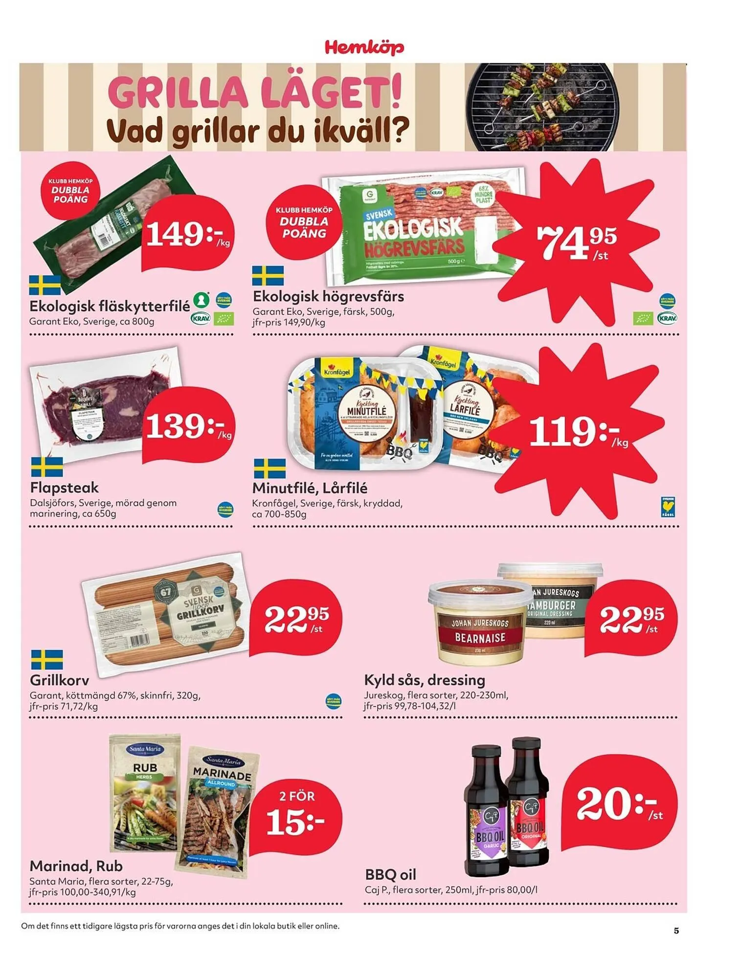 Hemköp reklamblad från 28 april till 4 maj 2025 - Reklamblad sidor 5