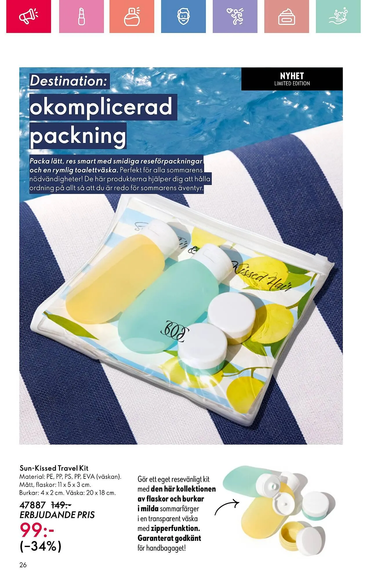 Oriflame reklamblad från 22 juni till 12 juli 2025 - Reklamblad sidor 26