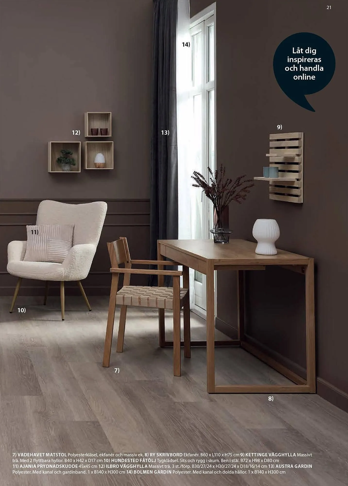 JYSK reklamblad från 7 mars till 31 december 2023 - Reklamblad sidor 21