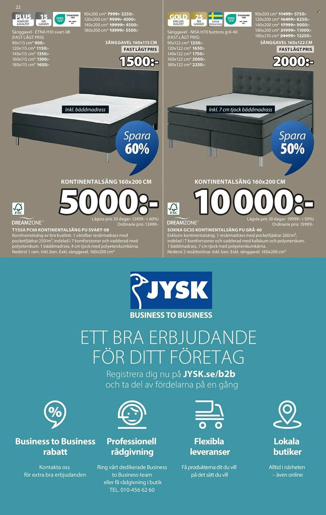JYSK reklamblad från 26 maj till 1 juni 2025 - Reklamblad sidor 22