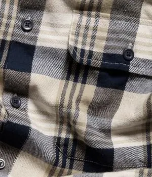 Overshirt i flanell