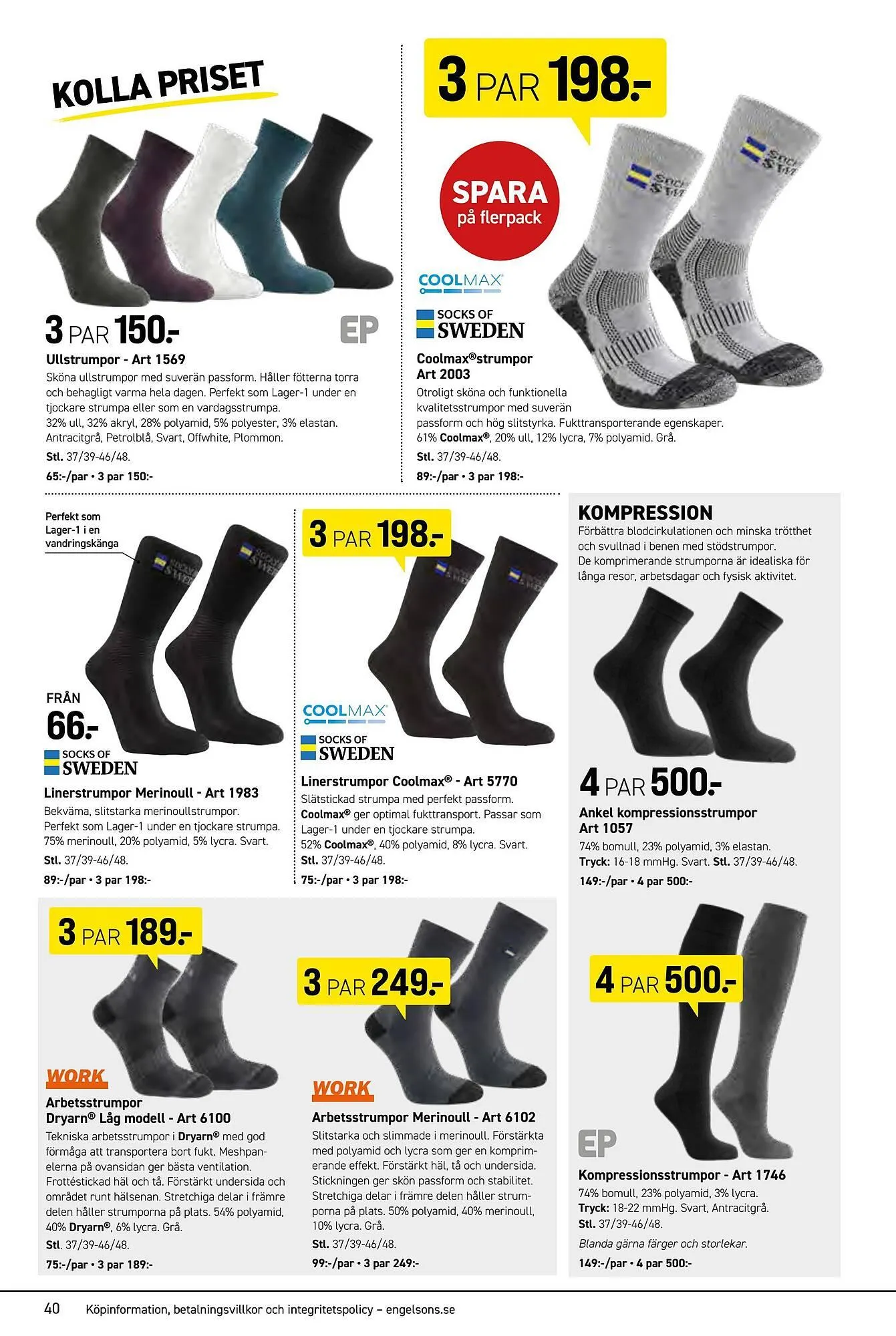 Engelsons katalog från 11 maj till 17 maj 2026 - Reklamblad sidor 40