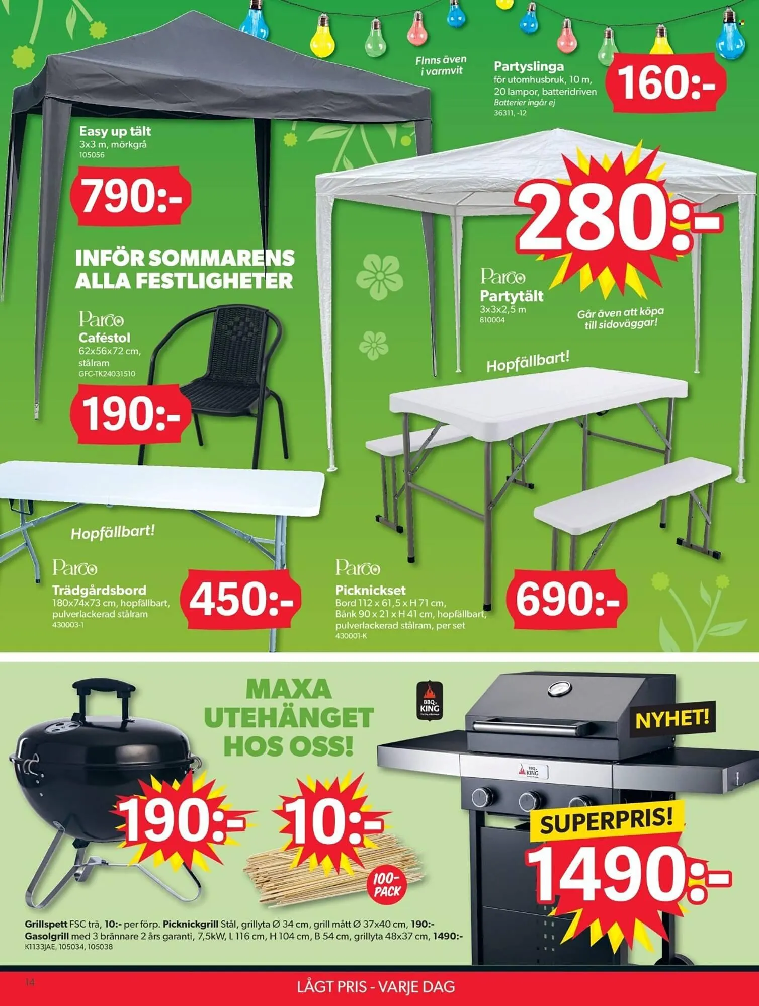 DollarStore reklamblad från 5 maj till 18 maj 2025 - Reklamblad sidor 14