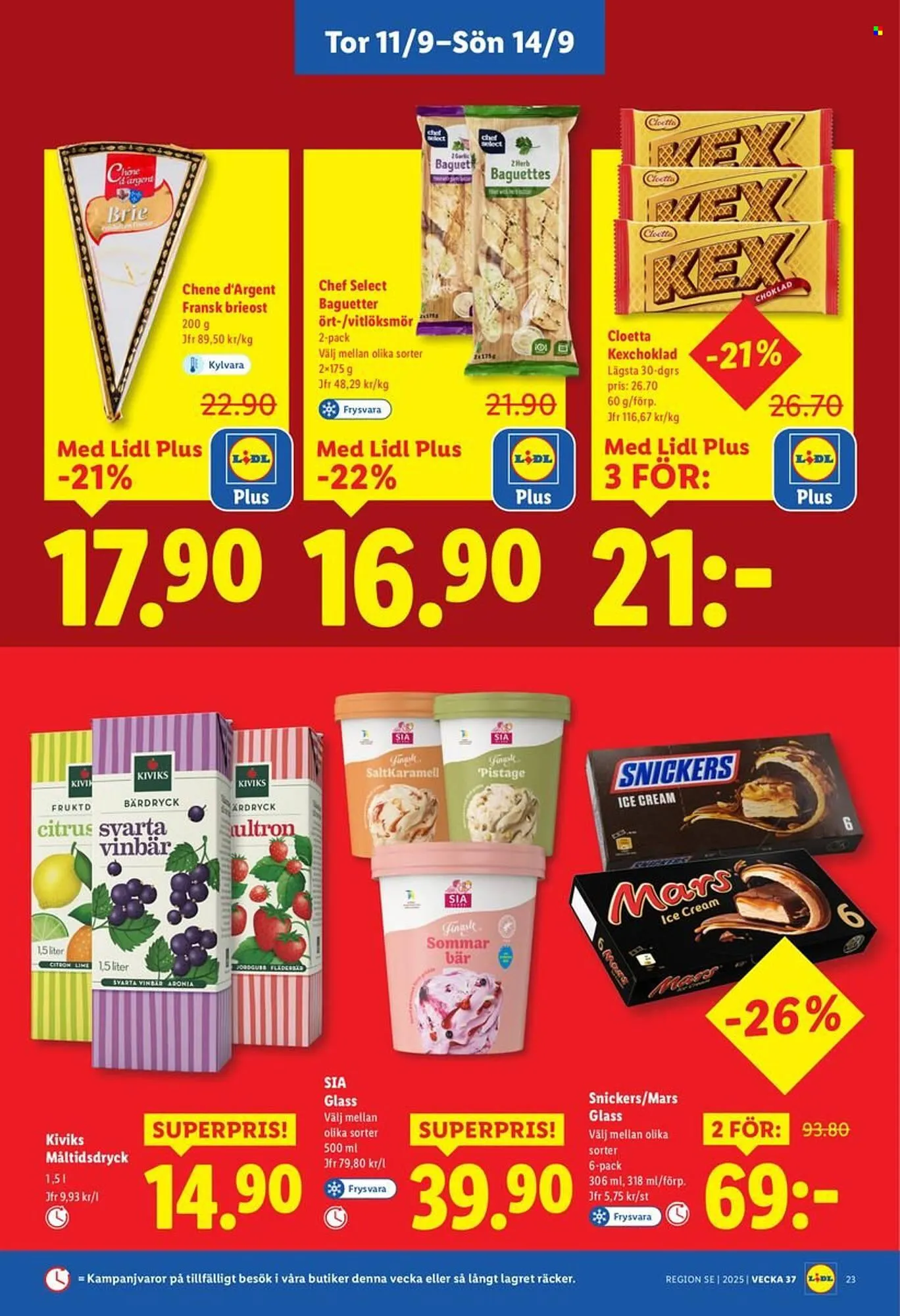 Lidl reklamblad från 8 september till 14 september 2025 - Reklamblad sidor 26