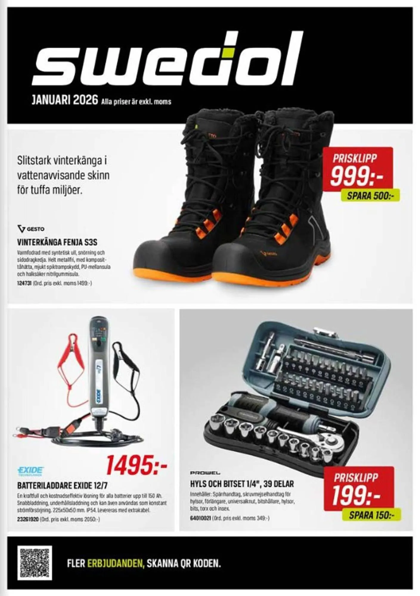 Tools reklamblad från 15 januari till 30 januari 2026 - Reklamblad sidor 1