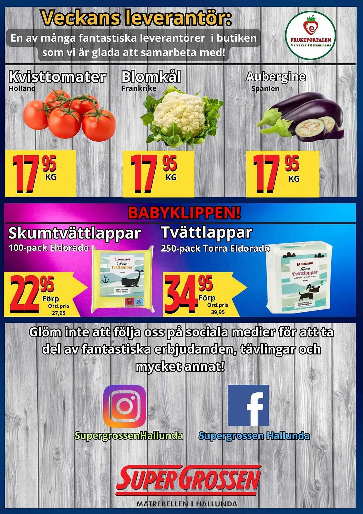 Supergrossen reklamblad från 7 juli till 13 juli 2025 - Reklamblad sidor 15