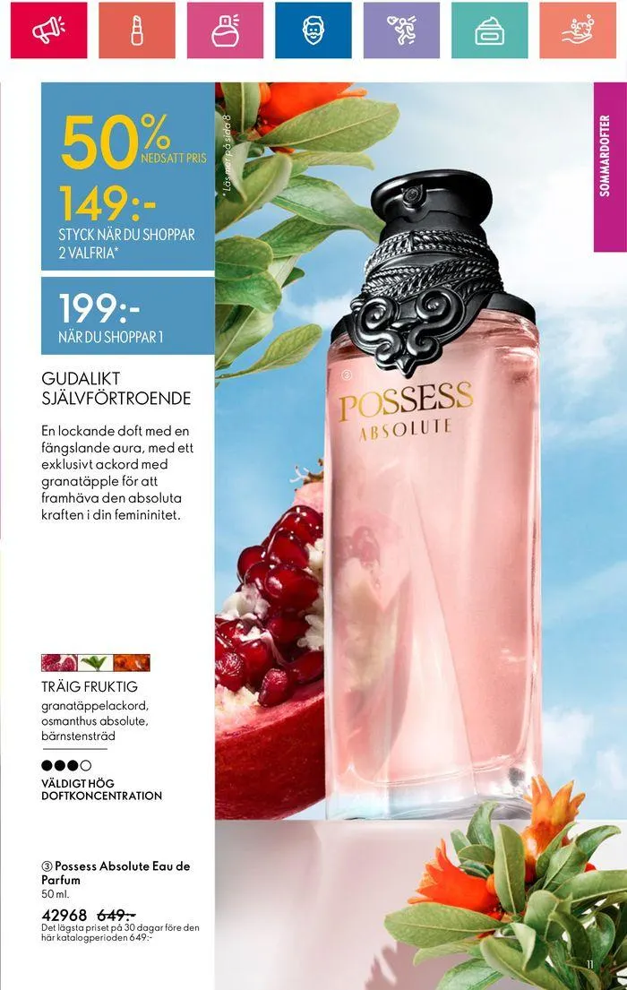 Oriflame reklamblad från 20 juni till 4 juli 2024 - Reklamblad sidor 11