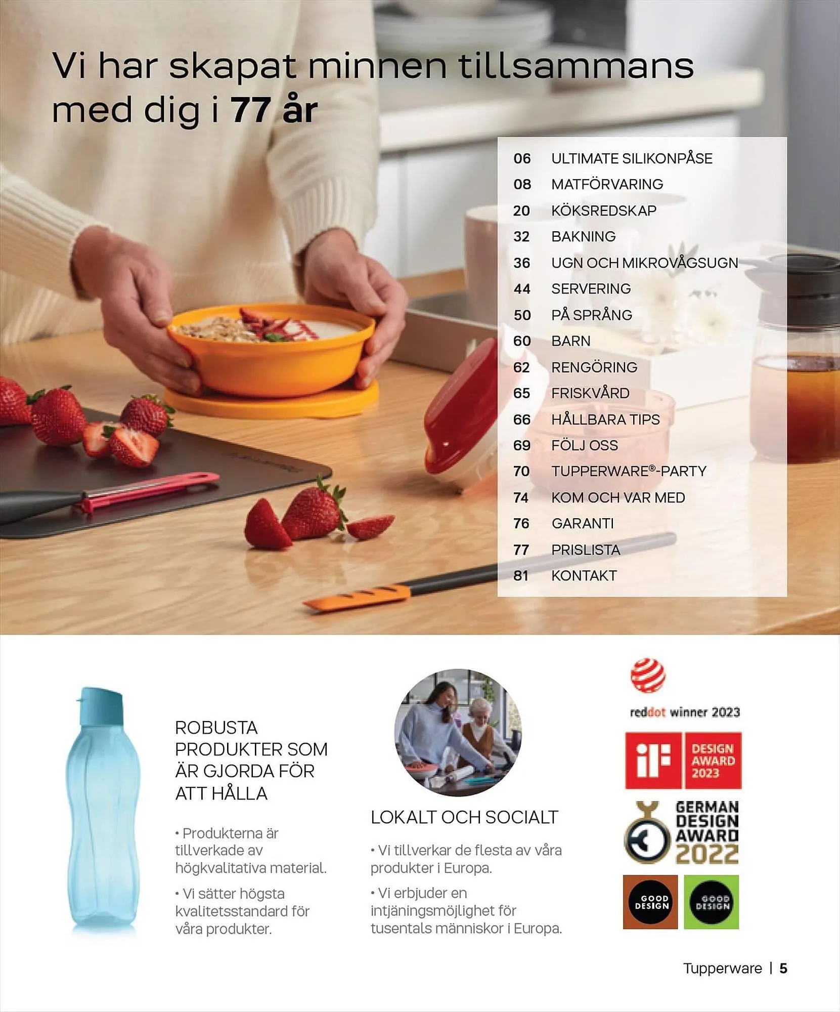 Tupperware reklamblad från 4 september till 28 februari 2024 - Reklamblad sidor 5