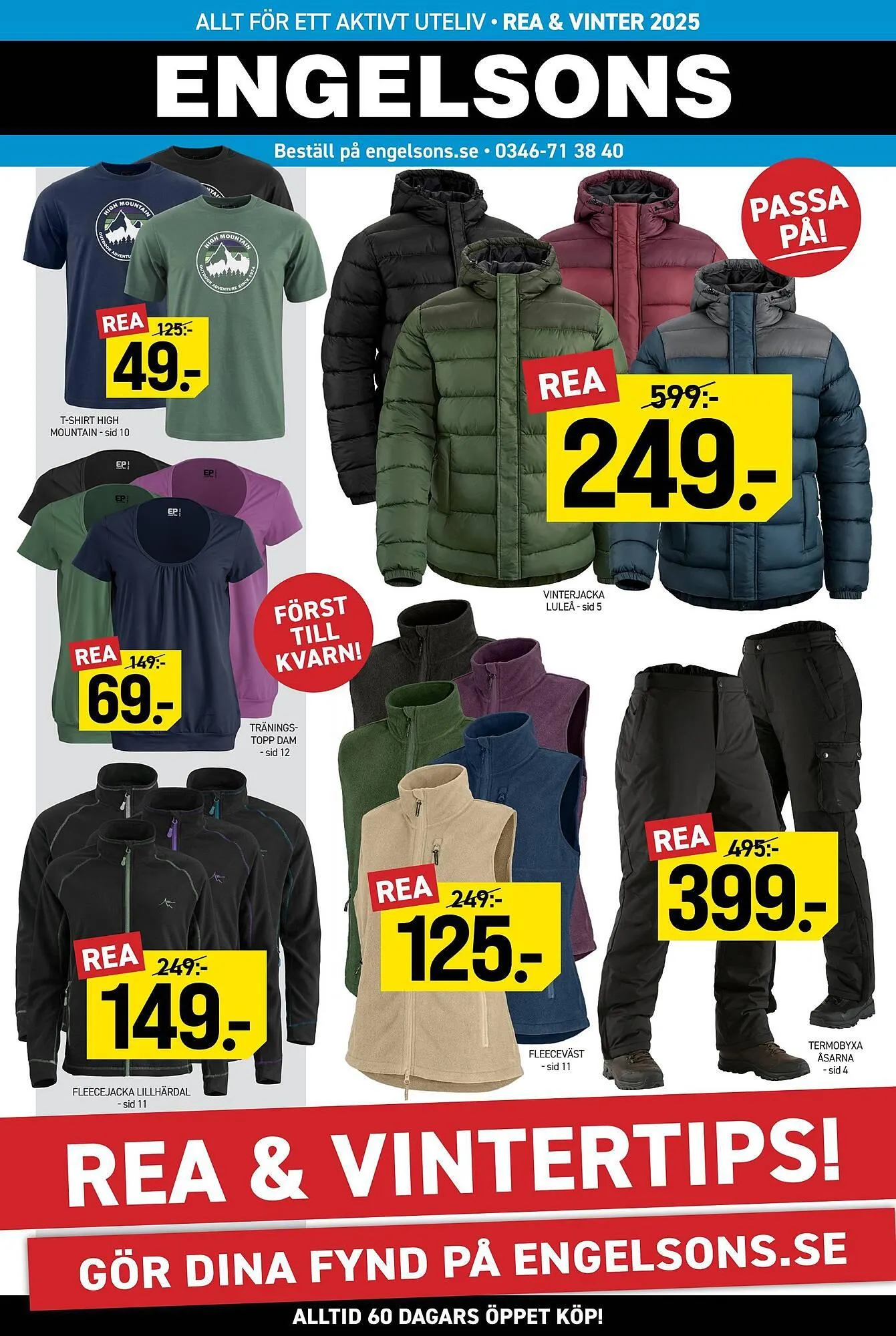 Engelsons reklamblad från 2 januari till 31 januari 2025 - Reklamblad sidor 1