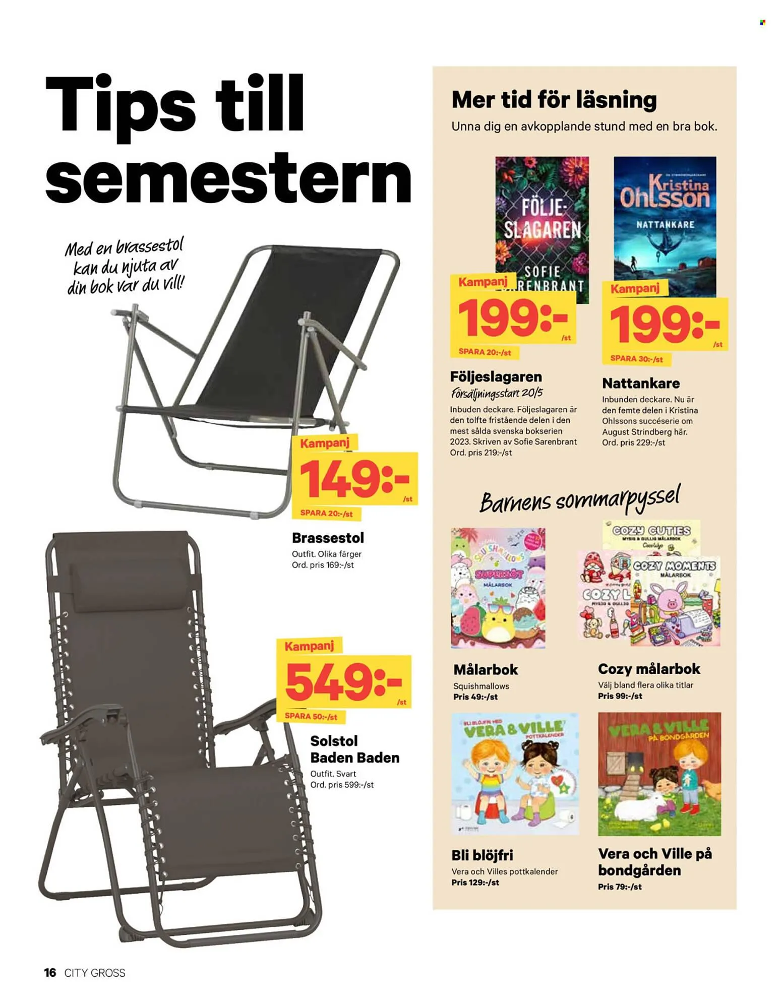 City Gross reklamblad från 9 juni till 15 juni 2025 - Reklamblad sidor 29