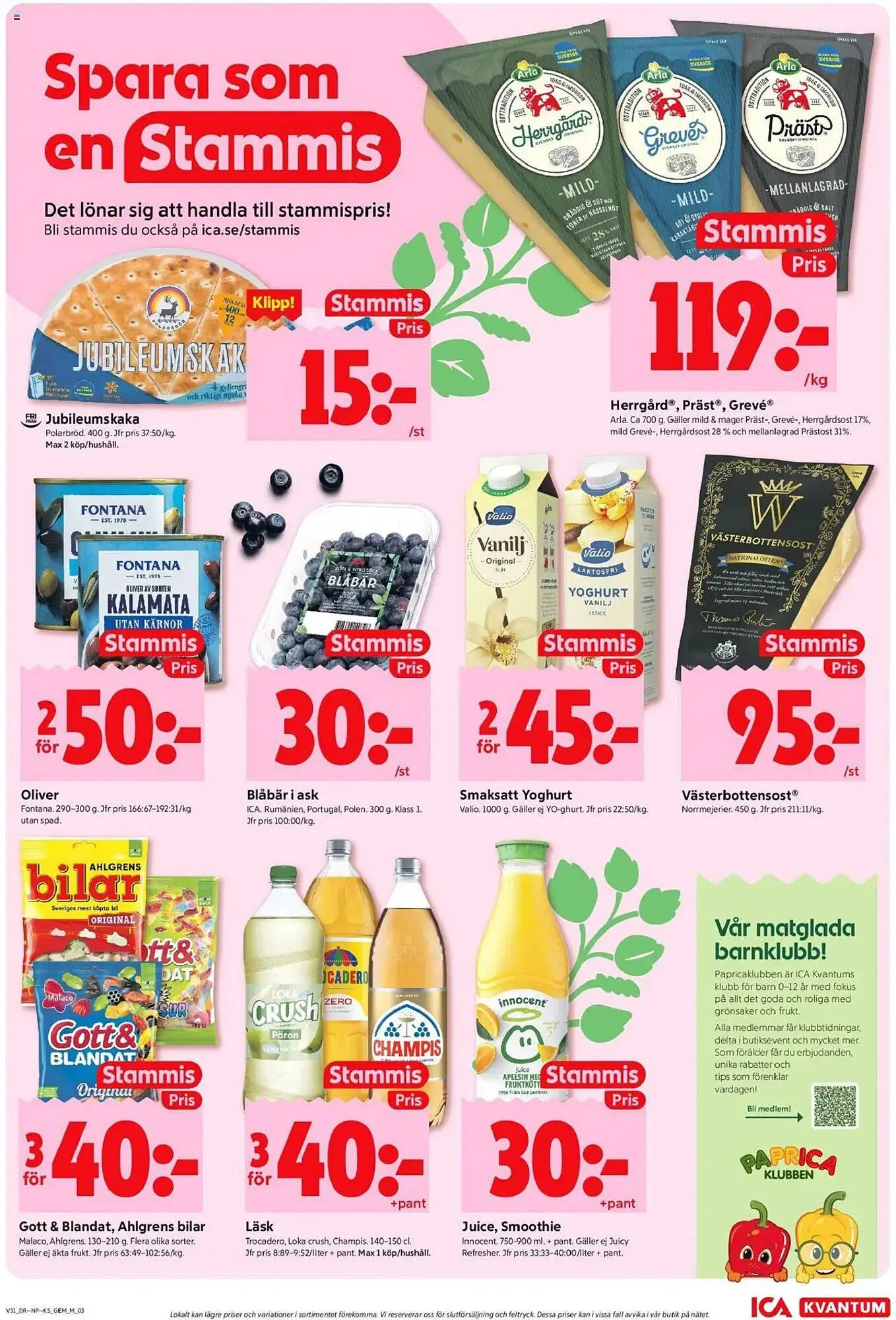 ICA Kvantum reklamblad från 28 juli till 3 augusti 2025 - Reklamblad sidor 3