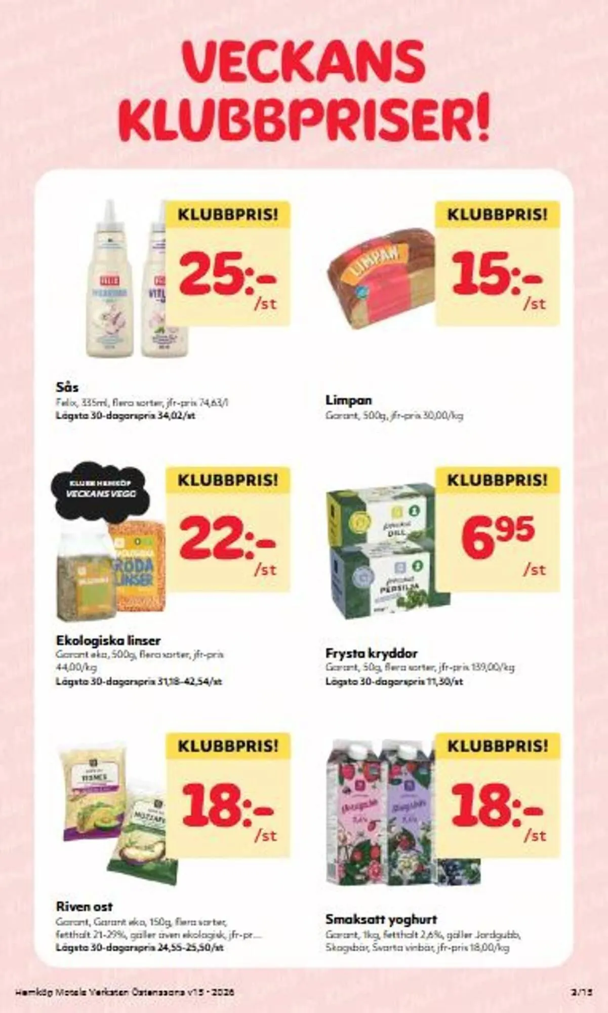 Östenssons reklamblad från 6 april till 12 april 2026 - Reklamblad sidor 3