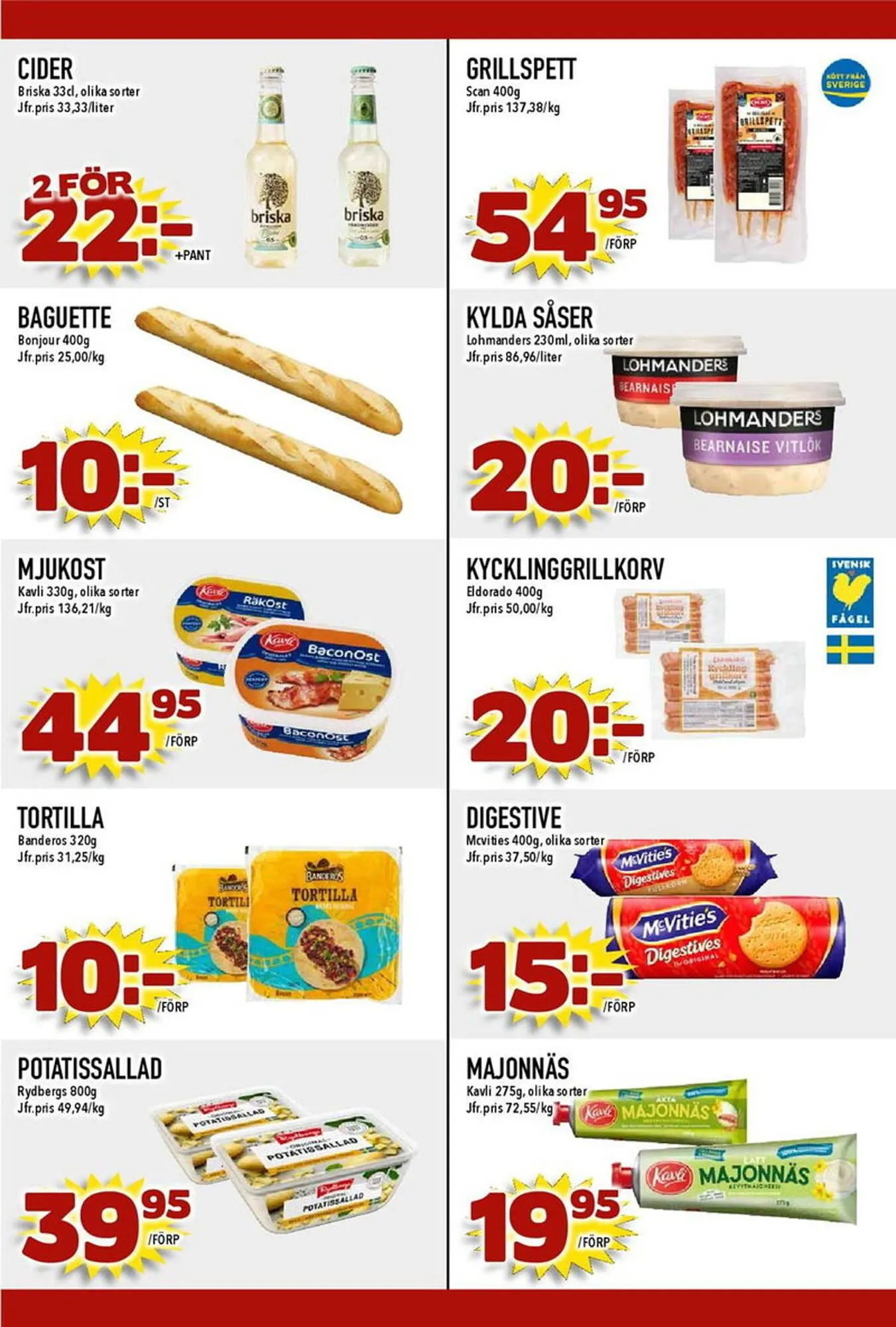 Matdax reklamblad från 9 juni till 15 juni 2025 - Reklamblad sidor 18
