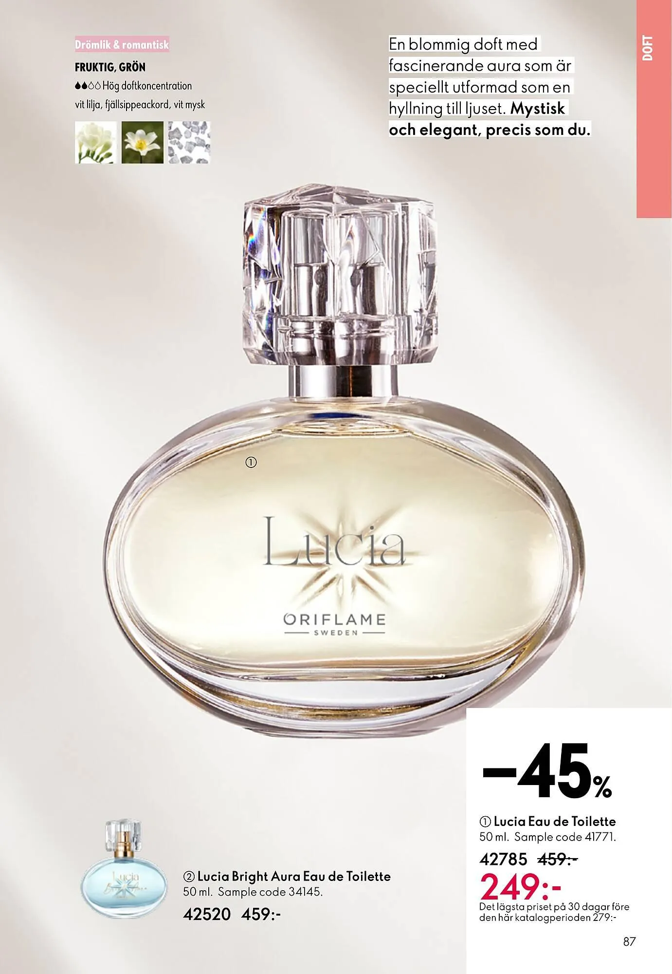 Oriflame reklamblad från 18 februari till 10 mars 2026 - Reklamblad sidor 87