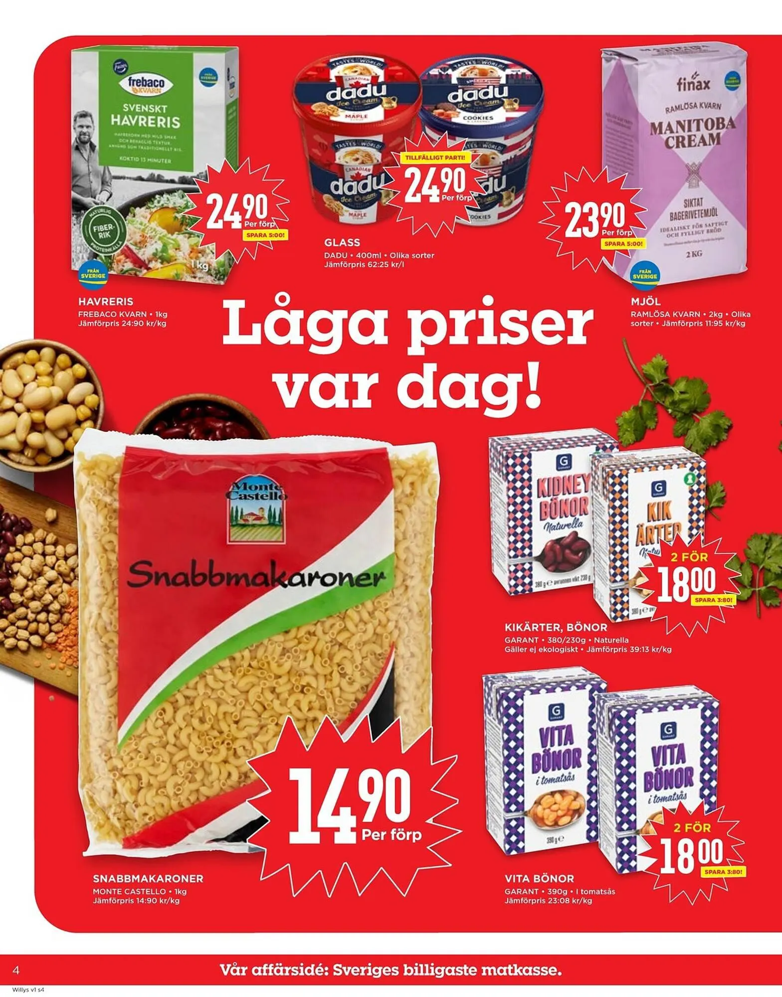 Willys reklamblad från 2 januari till 7 januari 2024 - Reklamblad sidor 12