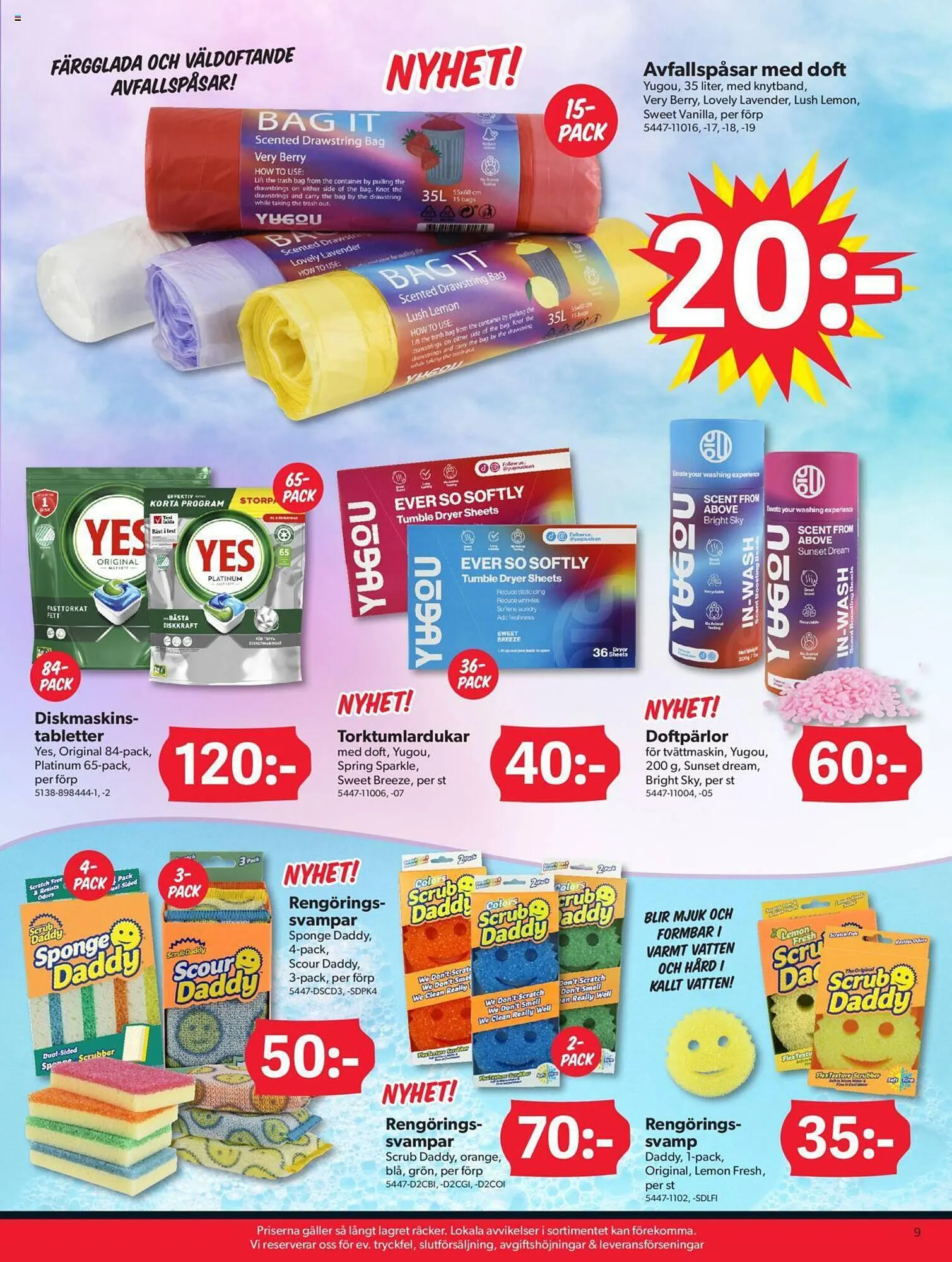 DollarStore reklamblad från 25 mars till 19 april 2024 - Reklamblad sidor 9