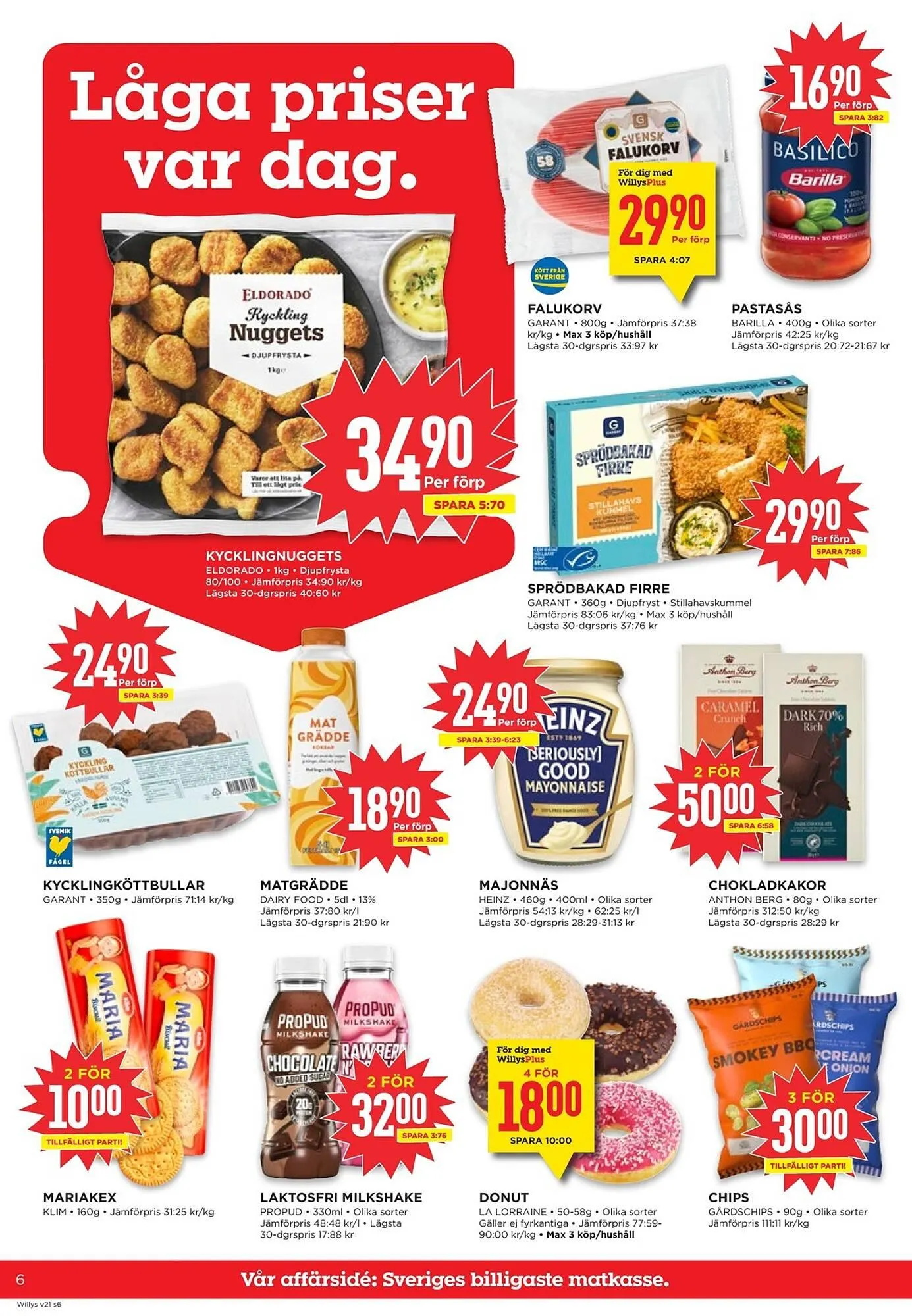 Willys reklamblad från 18 maj till 24 maj 2026 - Reklamblad sidor 6