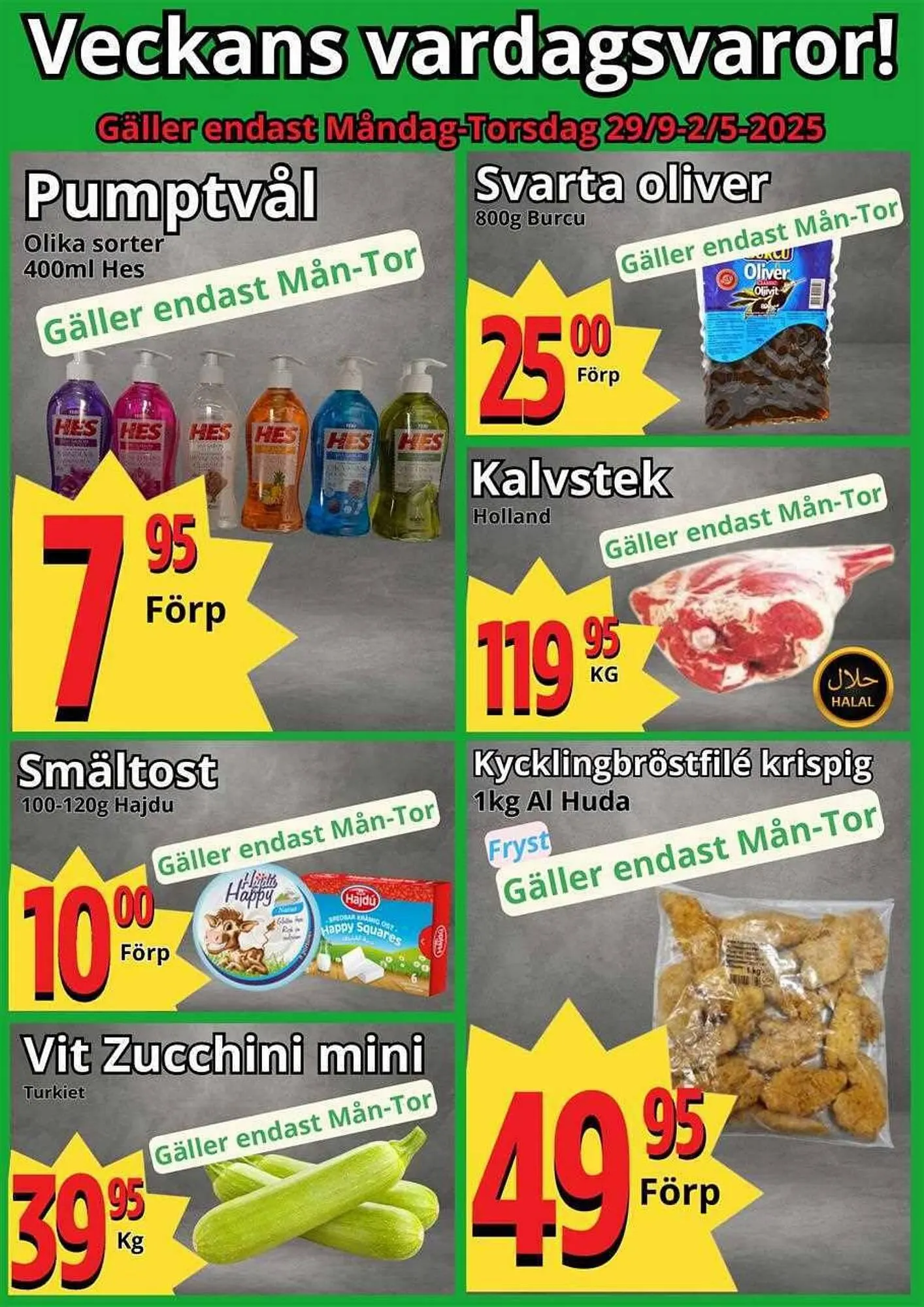 Supergrossen reklamblad från 29 september till 5 oktober 2025 - Reklamblad sidor 2