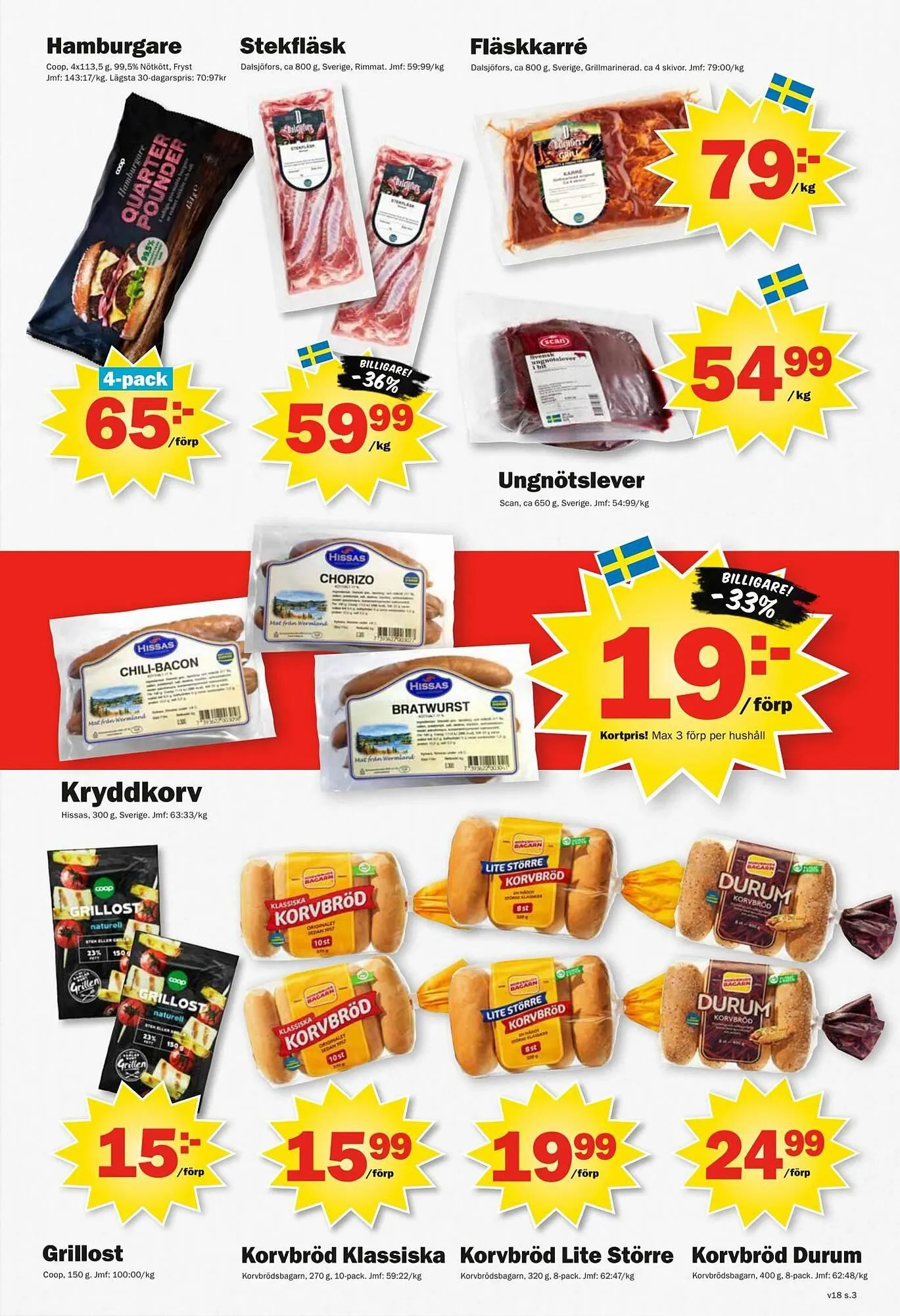 Pekås reklamblad från 27 april till 4 maj 2026 - Reklamblad sidor 3