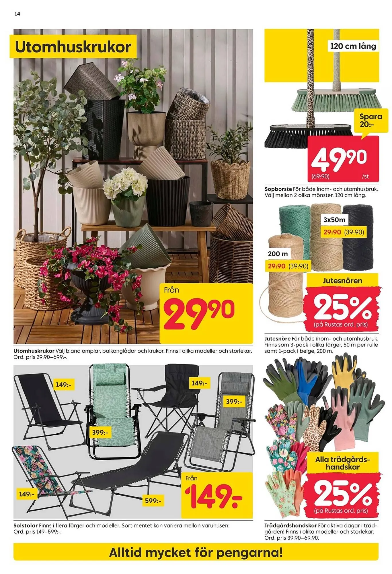 Rusta reklamblad från 13 april till 19 april 2026 - Reklamblad sidor 14