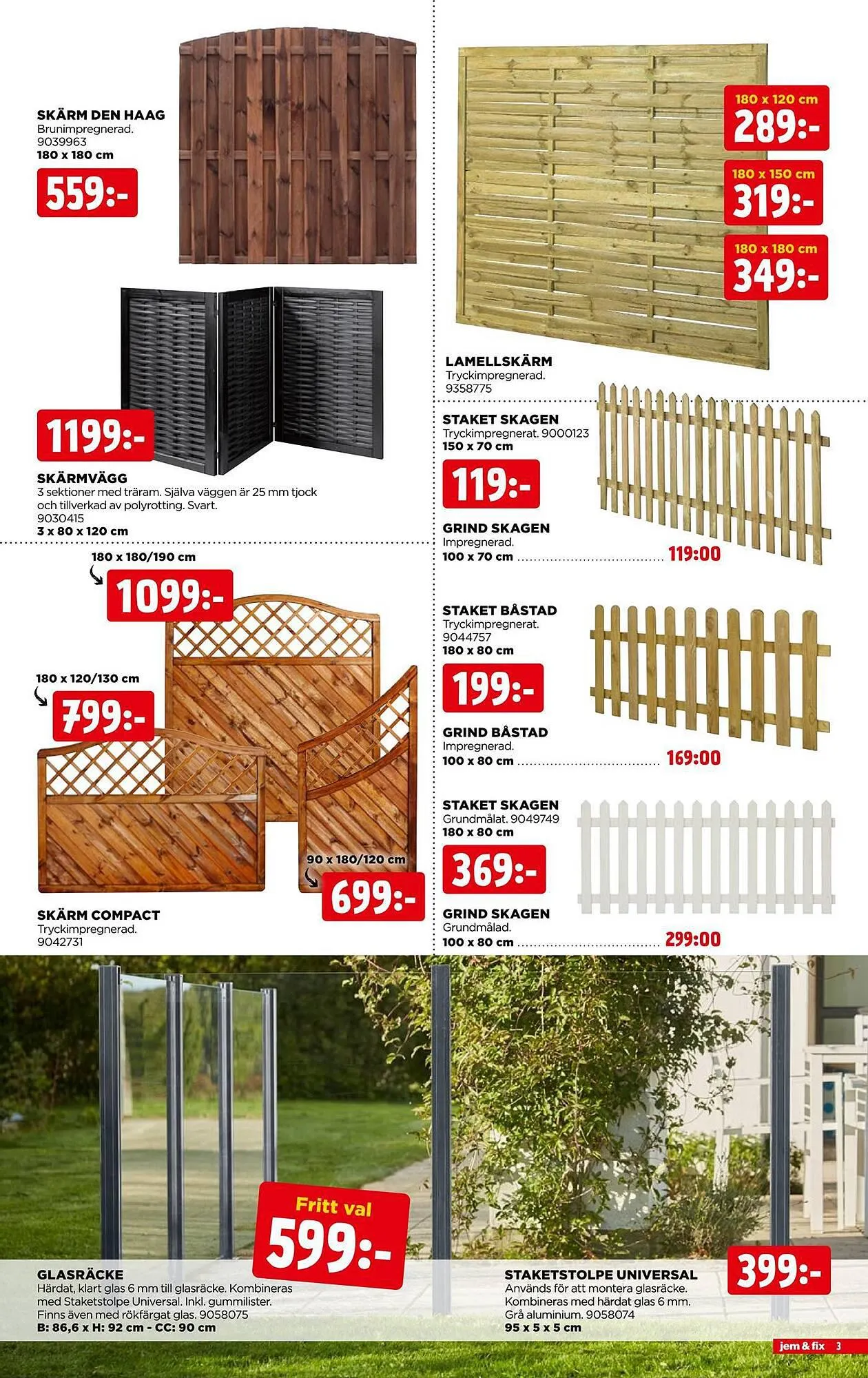 Jem&Fix reklamblad från 23 juli till 30 juli 2023 - Reklamblad sidor 3
