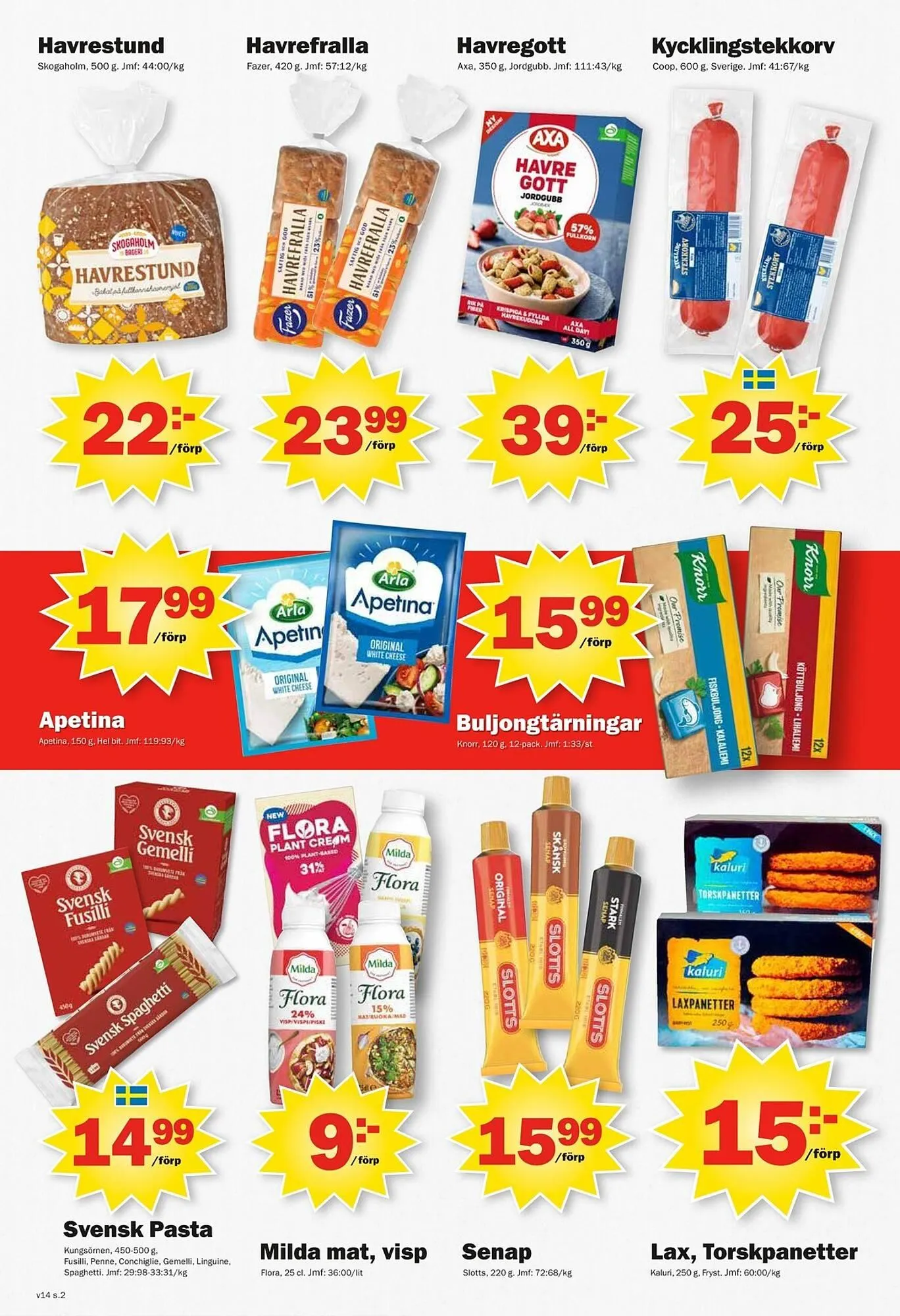 Pekås reklamblad från 31 mars till 6 april 2025 - Reklamblad sidor 2