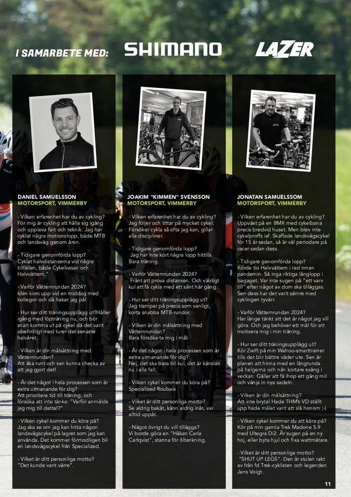 Tvåhjulsmästarna var /sommar 2024 ! från 16 maj till 25 juni 2024 - Reklamblad sidor 11