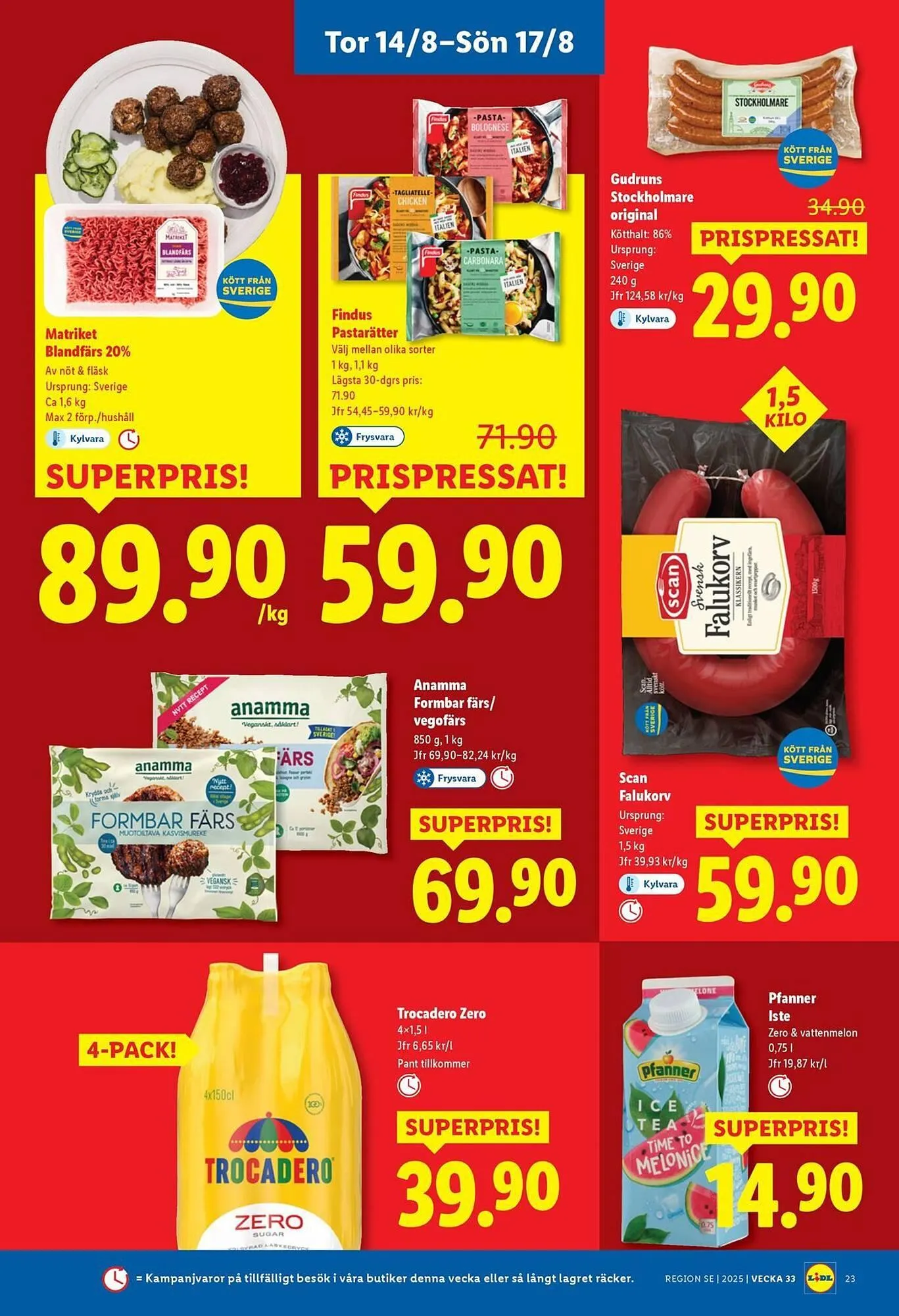 Lidl reklamblad från 11 augusti till 17 augusti 2025 - Reklamblad sidor 28