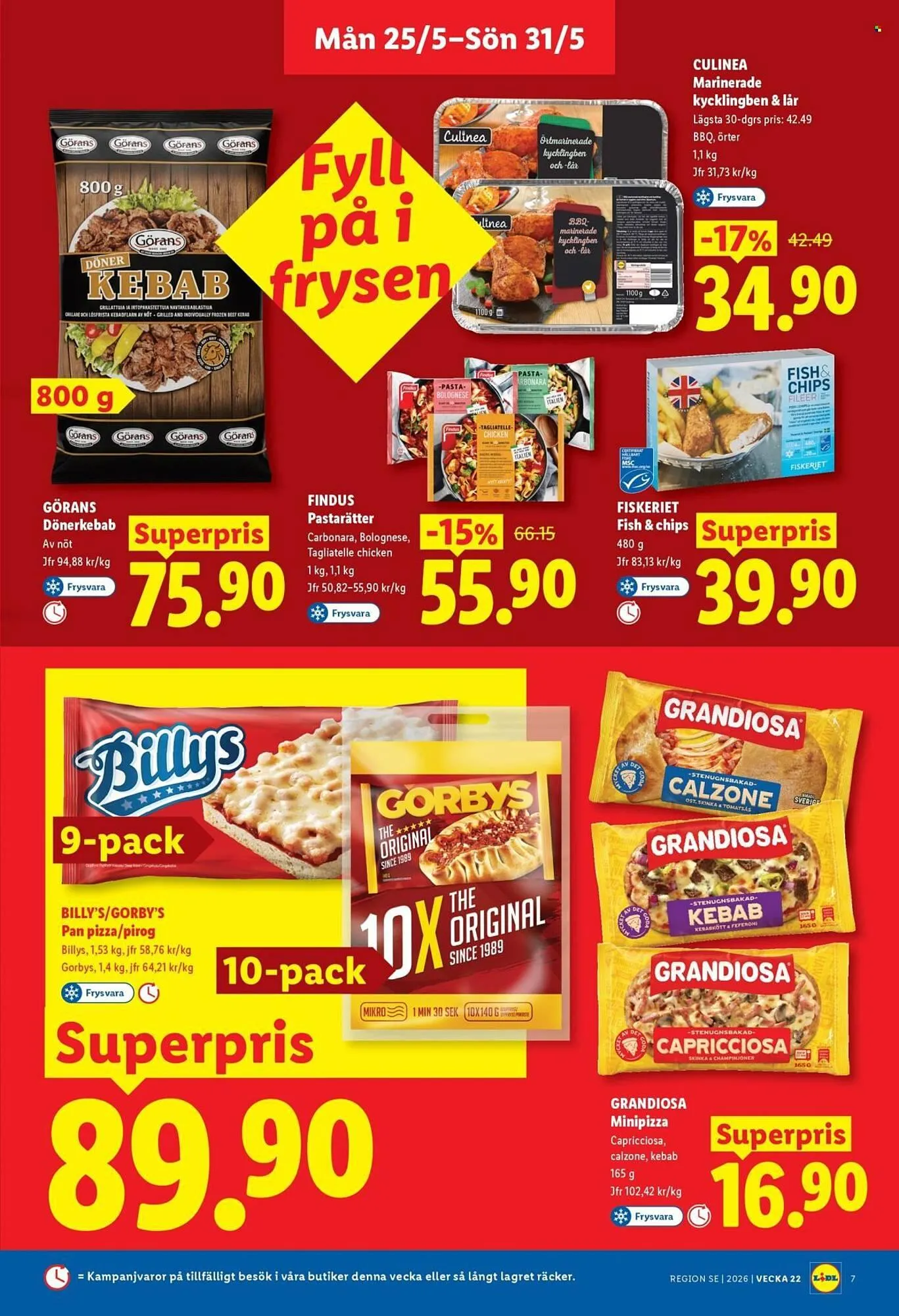Lidl reklamblad från 25 maj till 31 maj 2026 - Reklamblad sidor 7