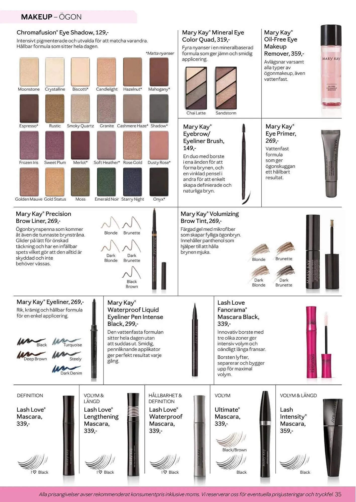 Mary Kay reklamblad från 29 oktober till 29 februari 2024 - Reklamblad sidor 35