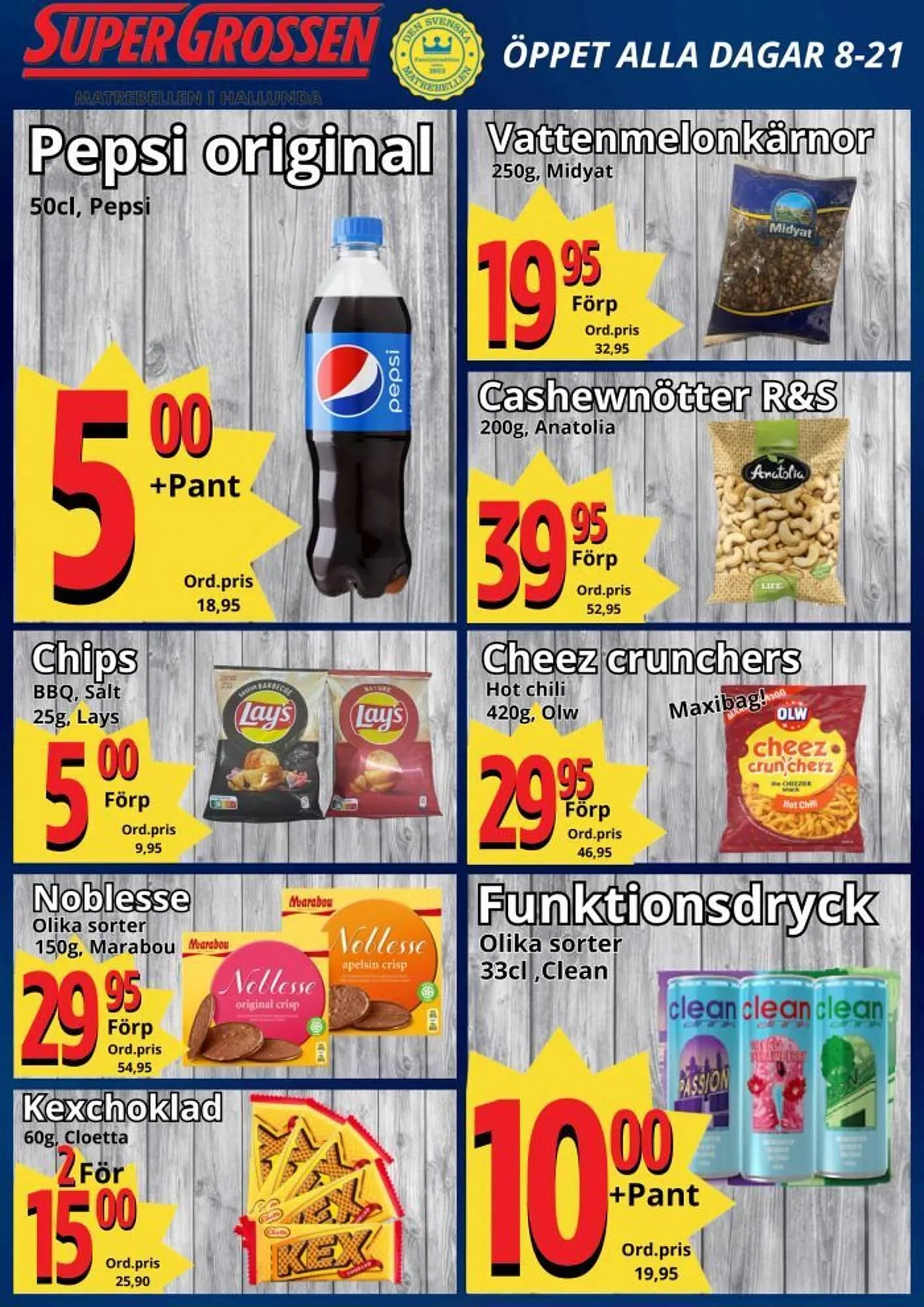 Supergrossen reklamblad från 28 april till 4 maj 2025 - Reklamblad sidor 9