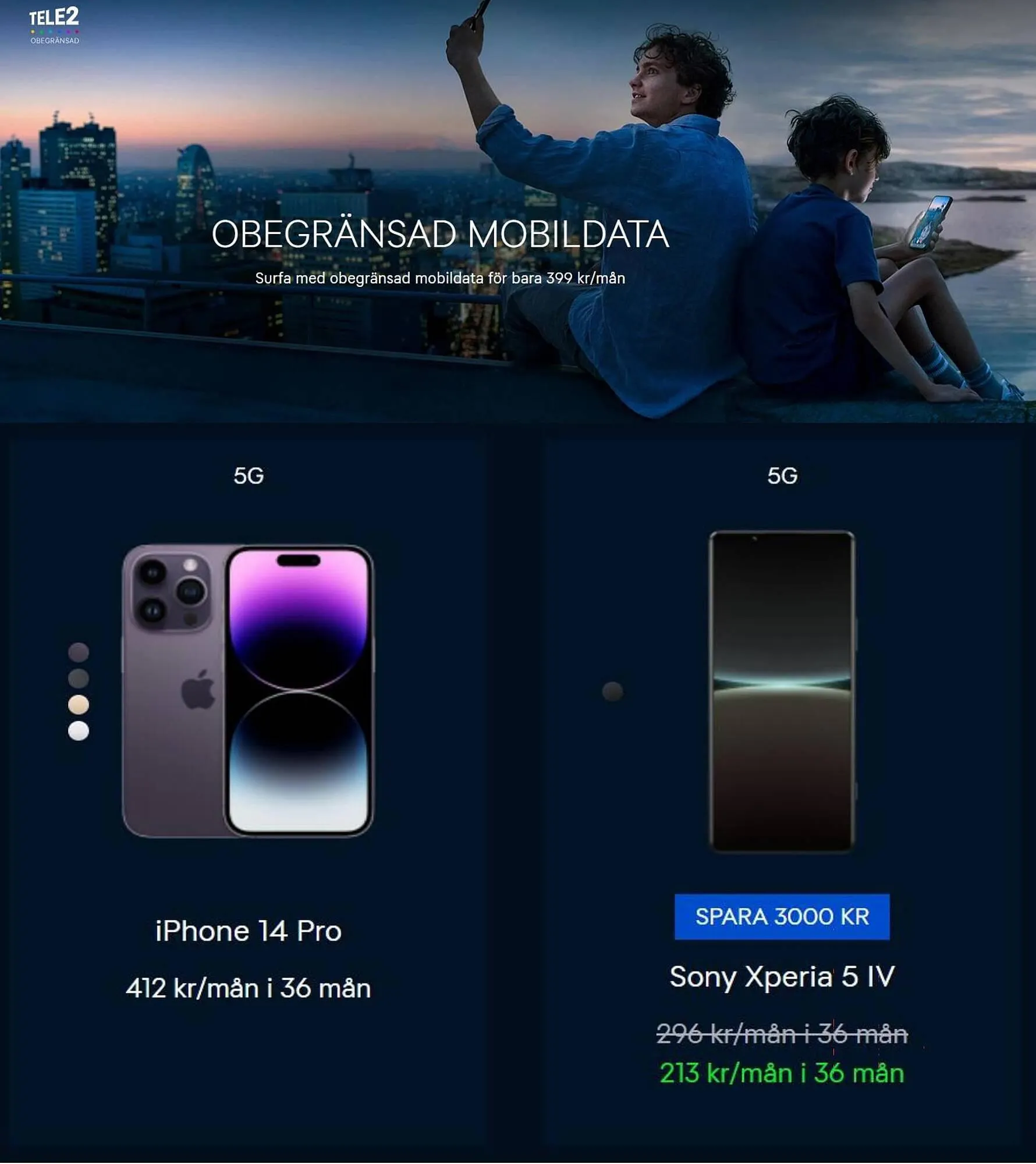 Tele2 reklamblad från 20 juni till 25 juli 2023 - Reklamblad sidor 6