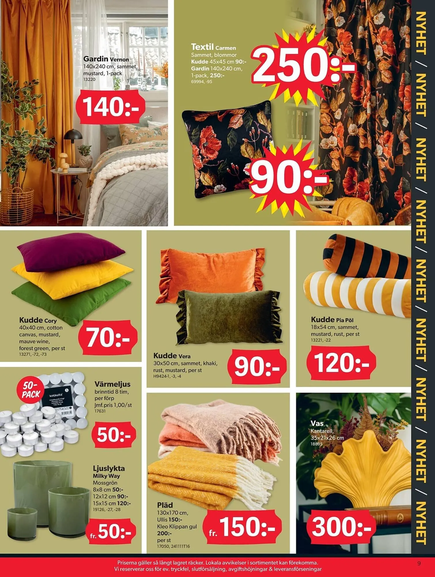 DollarStore annonsblad från 22 september till 28 september 2025 - Reklamblad sidor 9