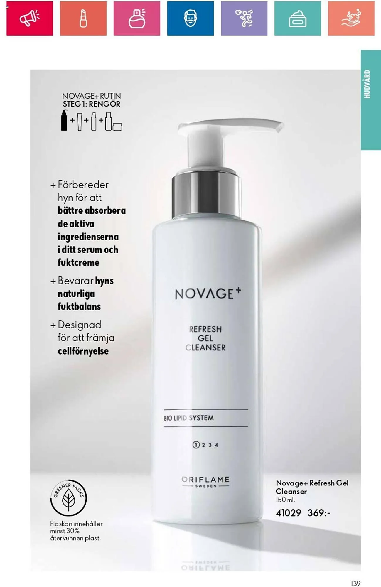 Oriflame reklamblad från 12 september till 2 oktober 2024 - Reklamblad sidor 139