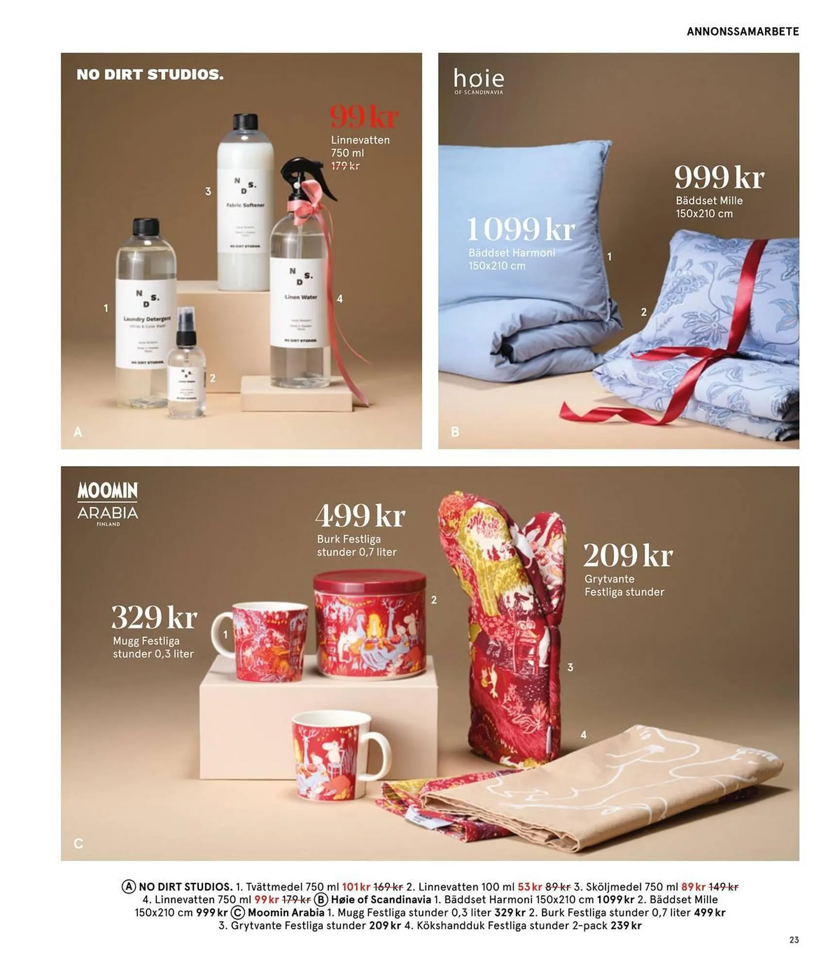 Åhléns reklamblad från 25 november till 11 december 2025 - Reklamblad sidor 23