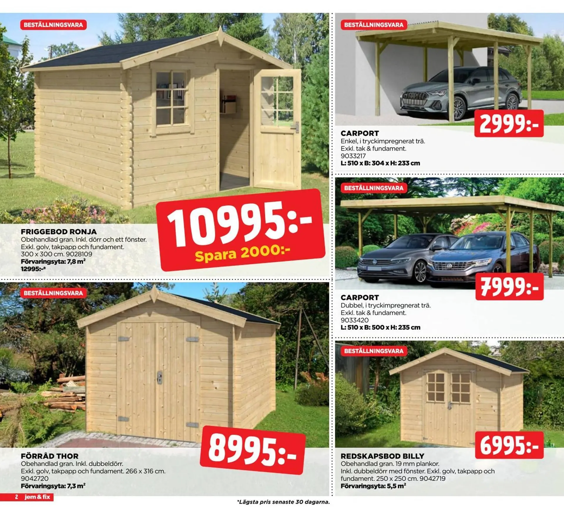 Jem&Fix reklamblad från 28 juli till 3 augusti 2025 - Reklamblad sidor 2
