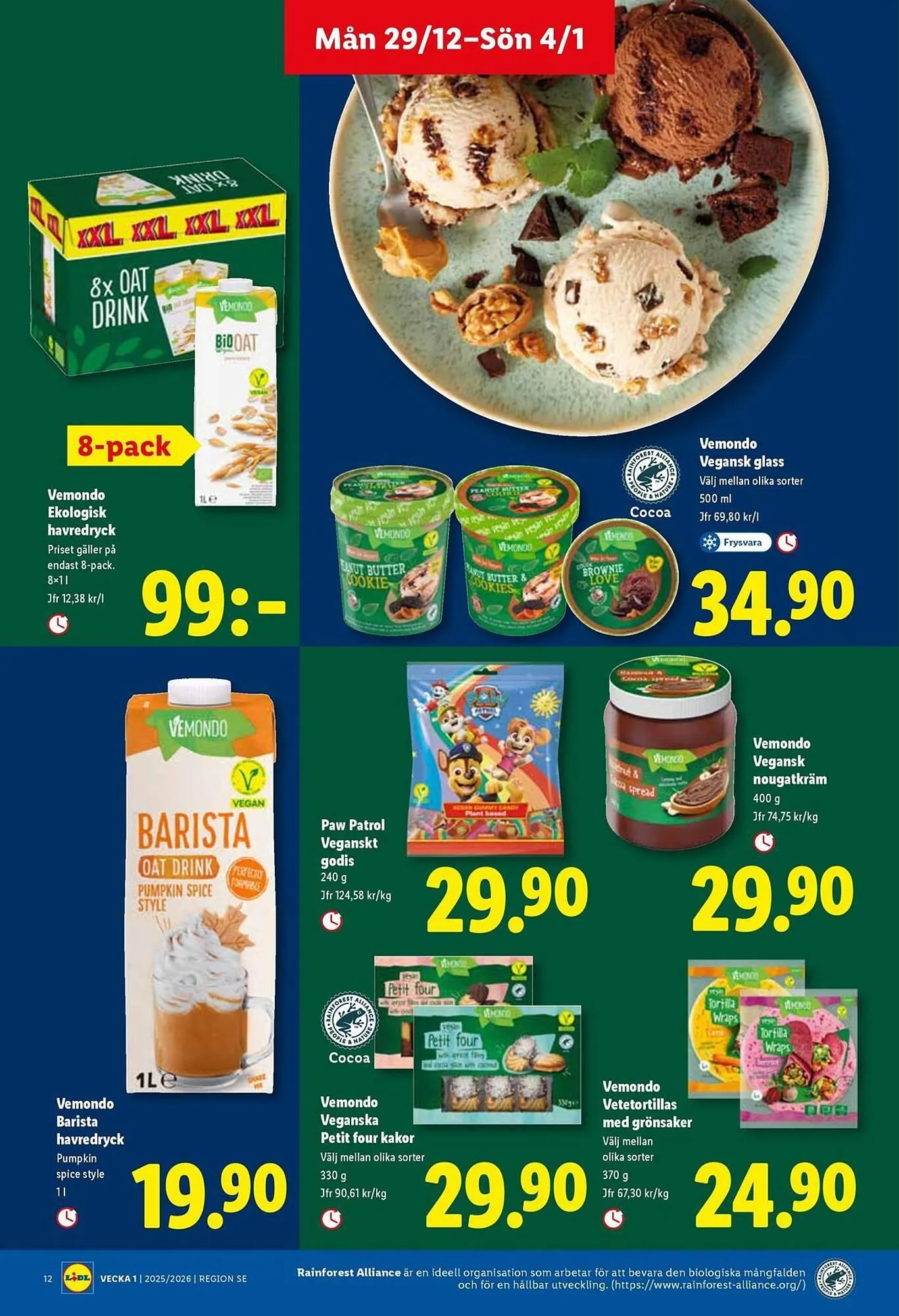 Lidl reklamblad från 29 december till 4 januari 2026 - Reklamblad sidor 12