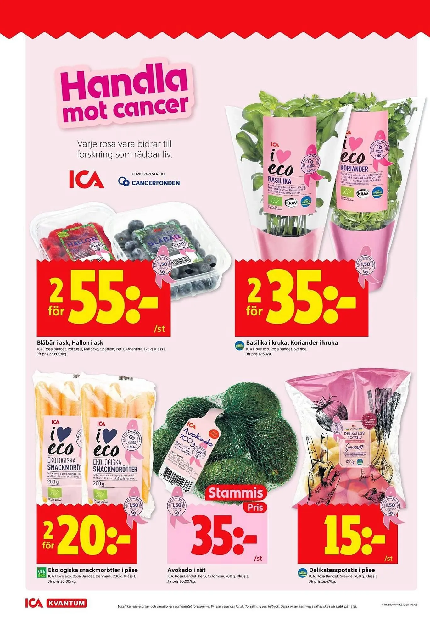 ICA Kvantum reklamblad från 29 september till 5 oktober 2025 - Reklamblad sidor 2