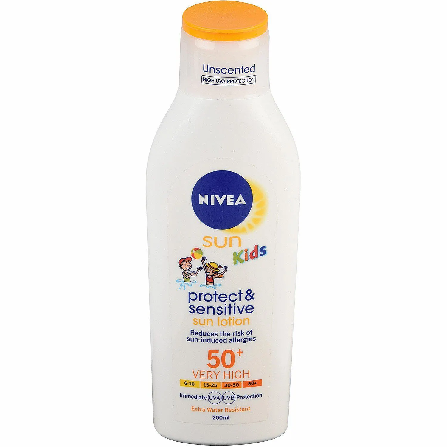 Solskyddscreme Nivea Sun Kids Pure & Sensitive Sun Lotion Spf 50+ Very High