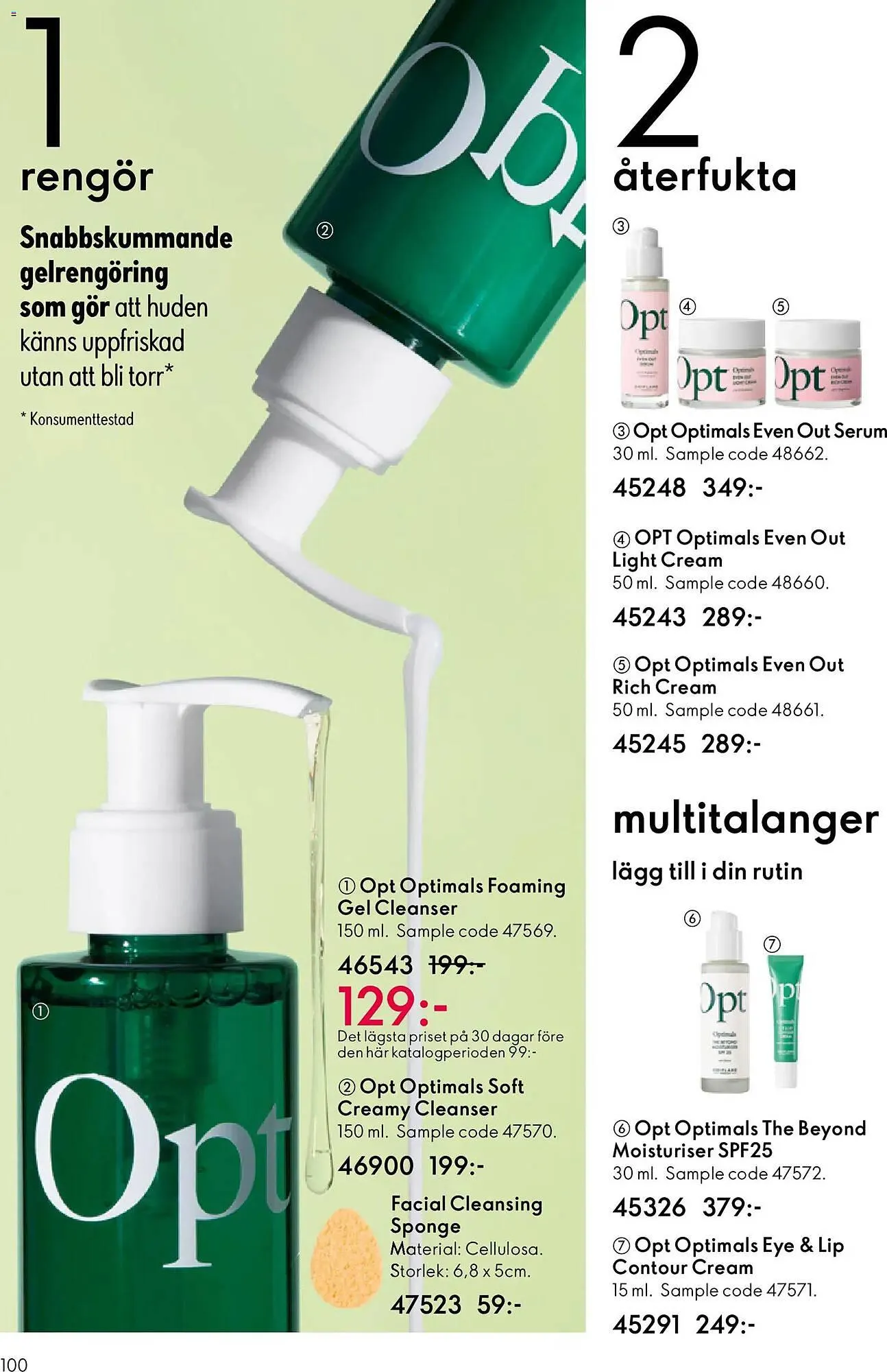 Oriflame reklamblad från 31 december till 27 januari 2026 - Reklamblad sidor 100