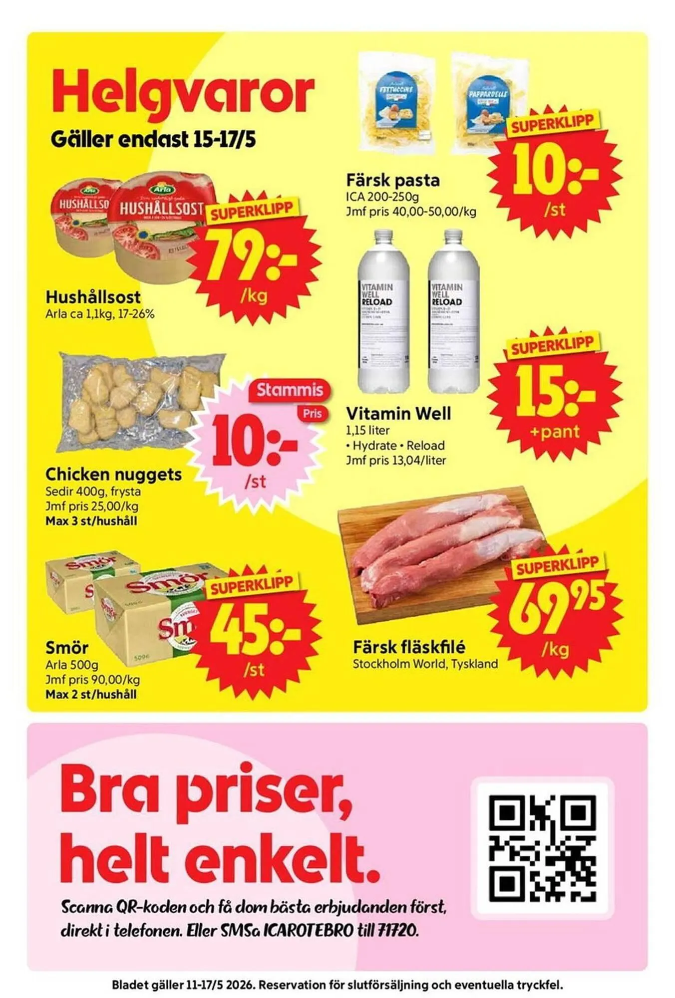 Nya Pulsen reklamblad från 17 maj till 23 maj 2026 - Reklamblad sidor 16