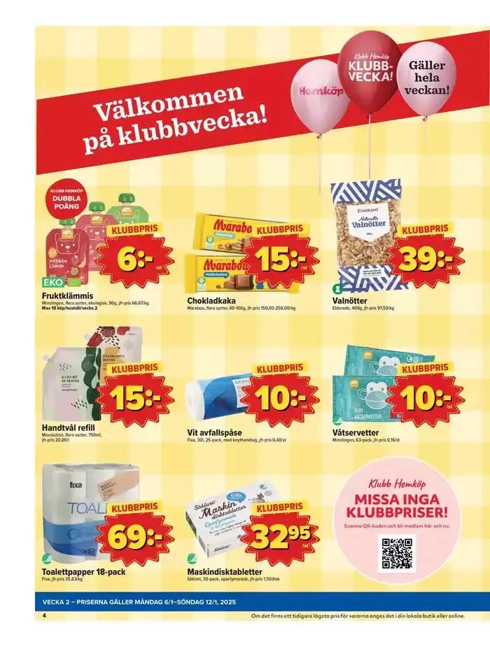 Våra bästa erbjudanden för dig från 6 januari till 12 januari 2025 - Reklamblad sidor 4