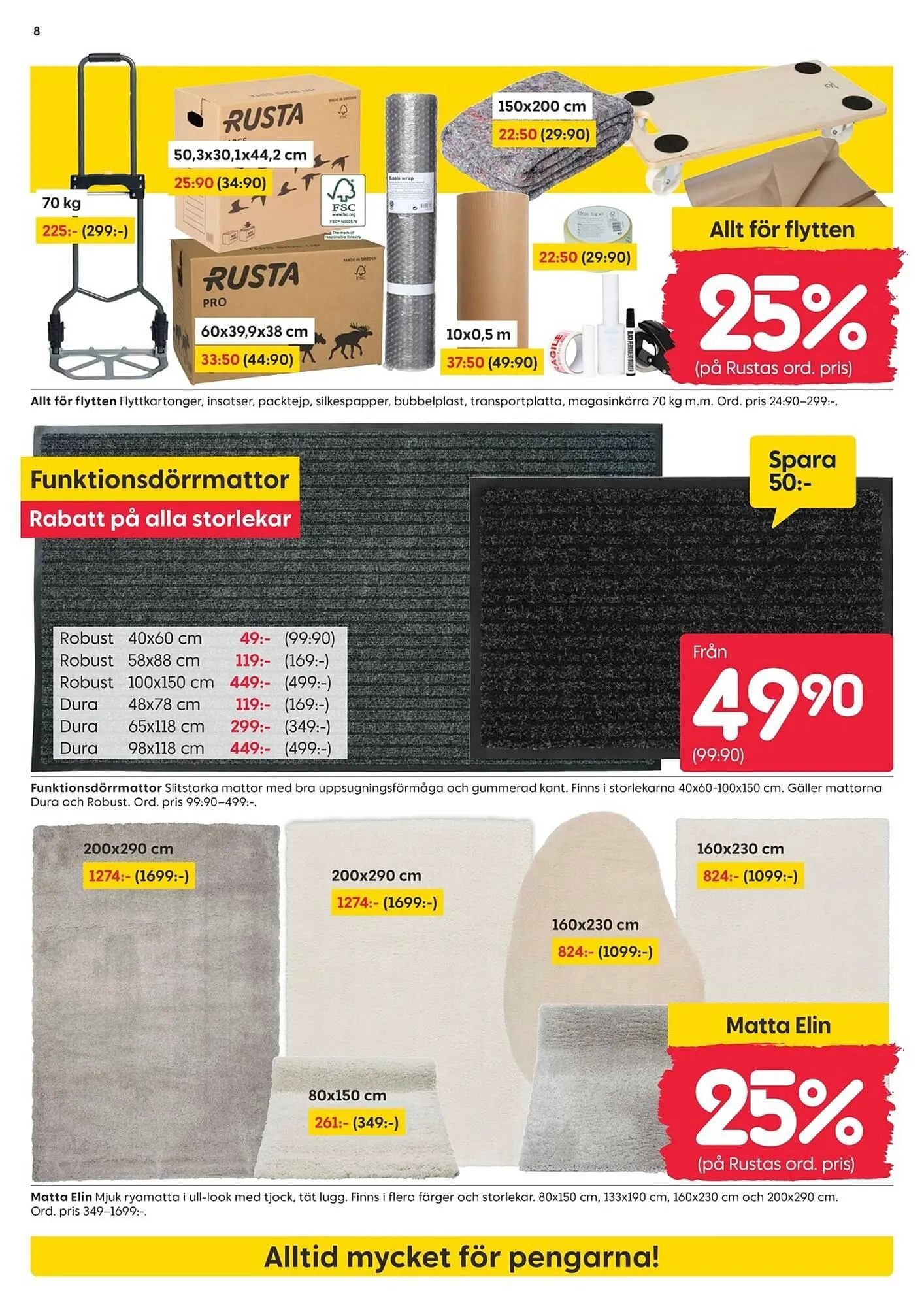 Rusta reklamblad från 5 januari till 11 januari 2026 - Reklamblad sidor 8