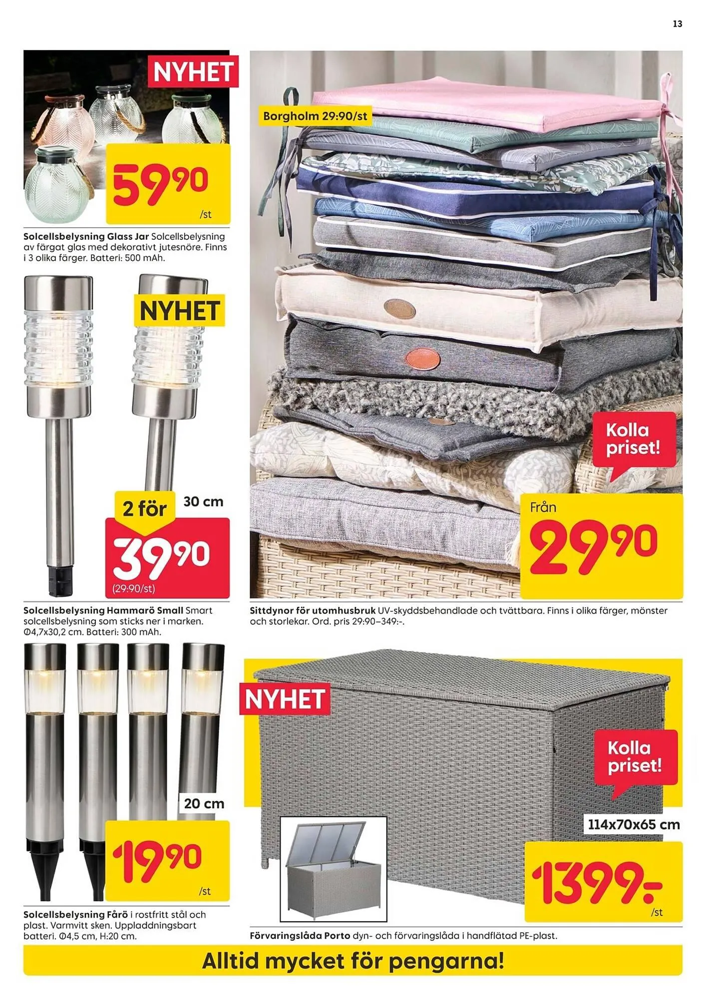 Rusta reklamblad från 17 mars till 23 mars 2025 - Reklamblad sidor 13