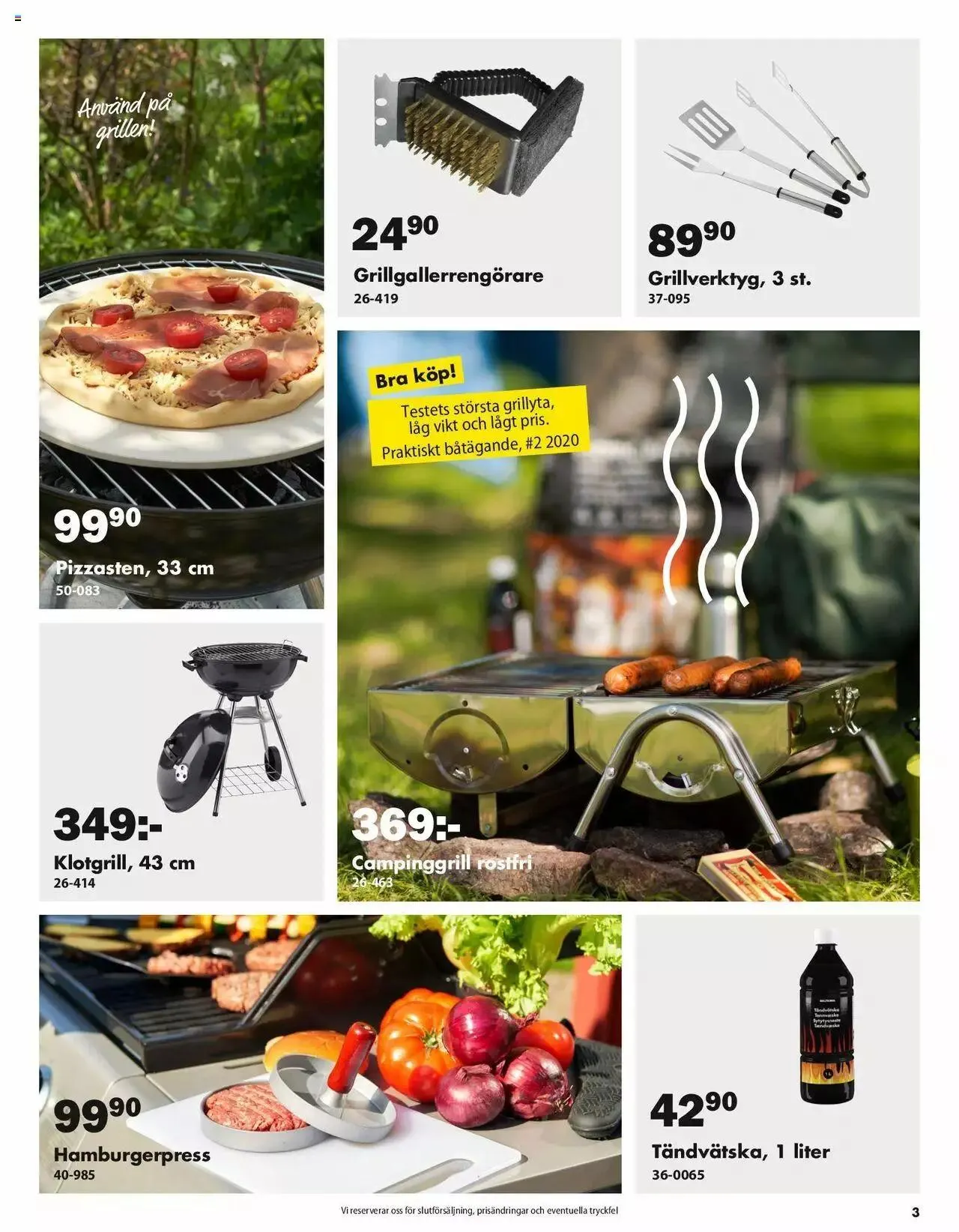 Biltema - erbjudanden från 25 april till 31 december 2024 - Reklamblad sidor 3