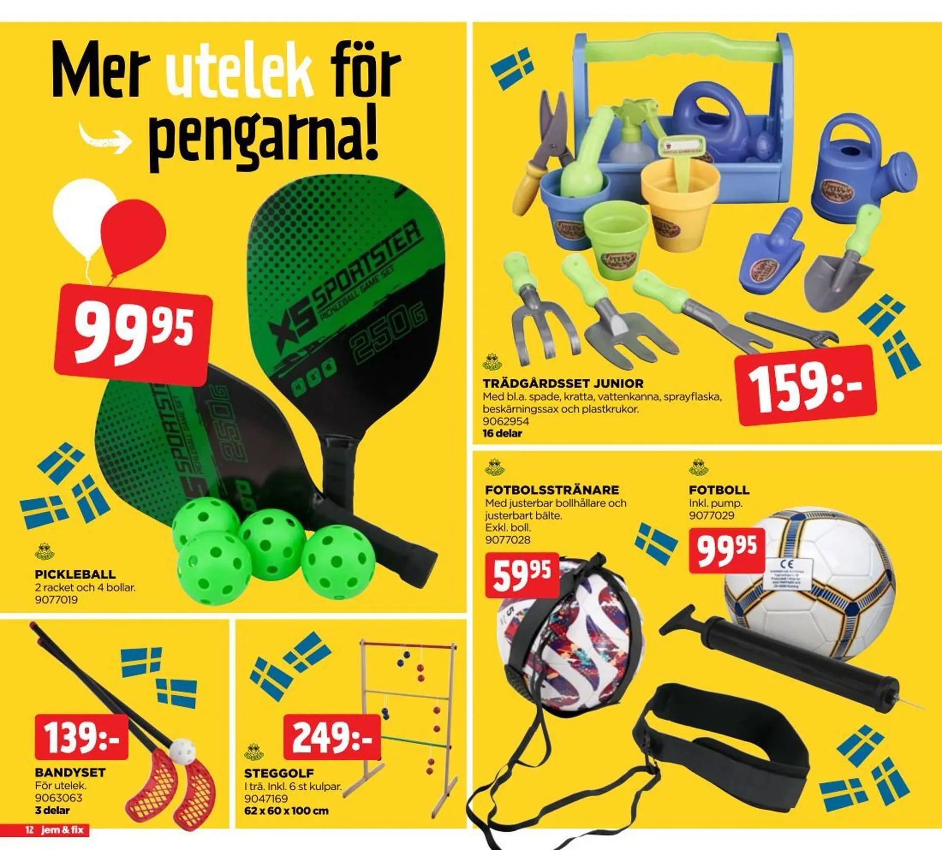 Jem&Fix reklamblad från 7 april till 13 april 2025 - Reklamblad sidor 12